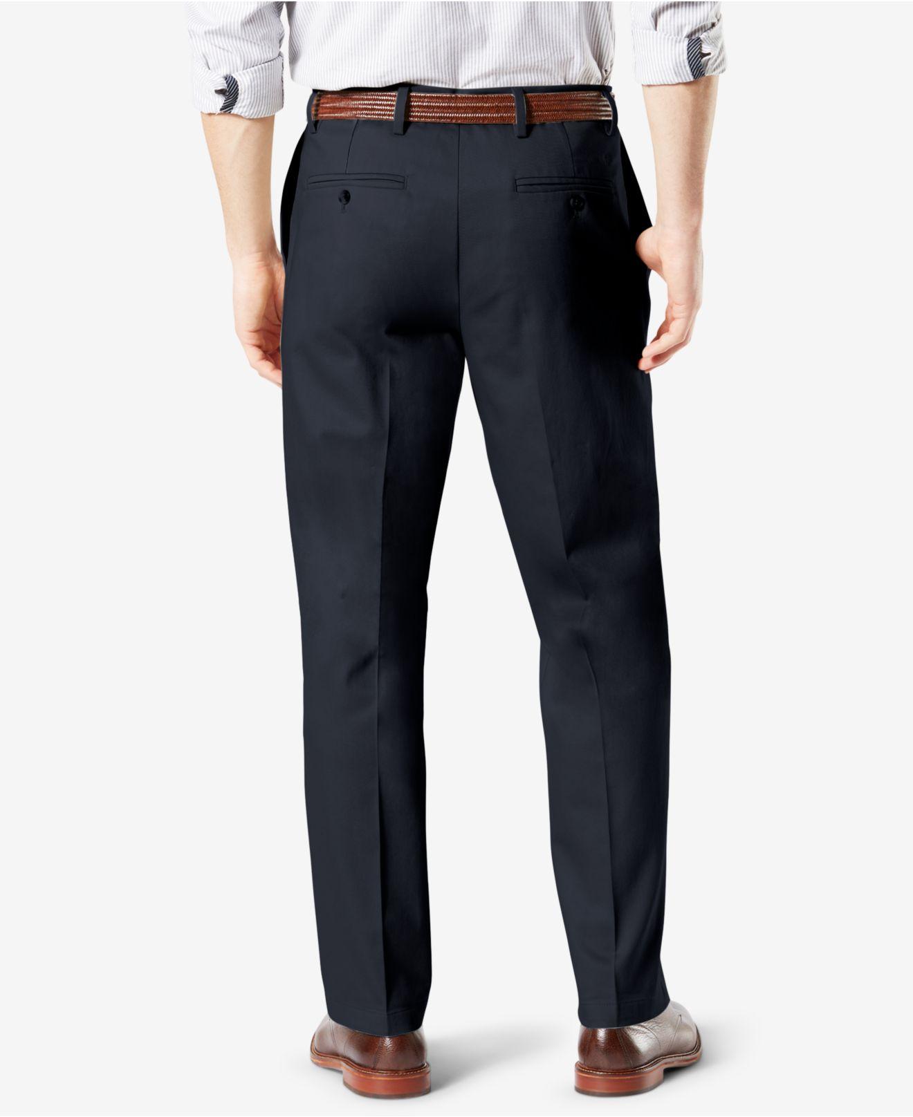navy blue with khaki pants