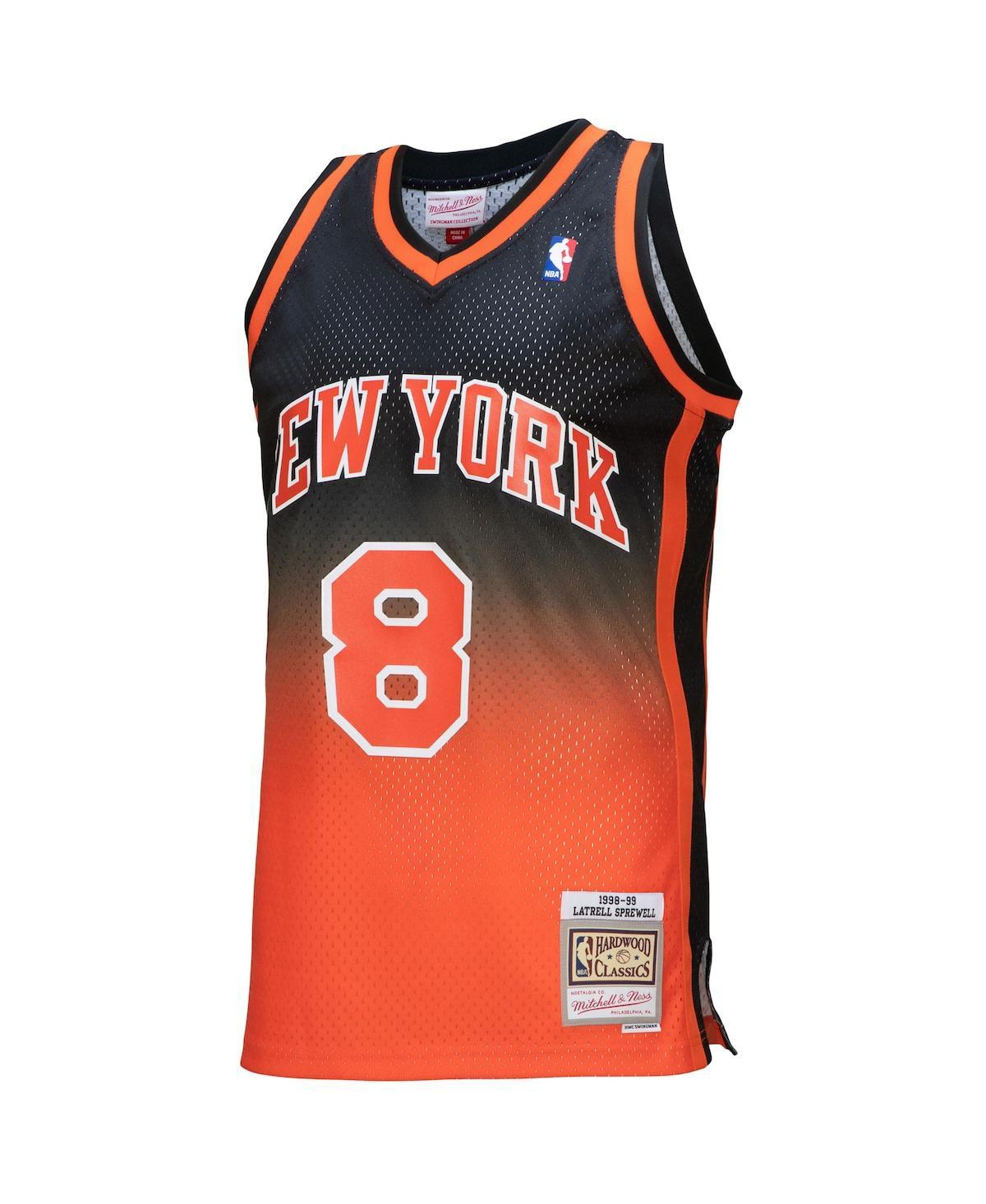 Latrell Sprewell New York Knicks Mitchell & Ness Reload Name