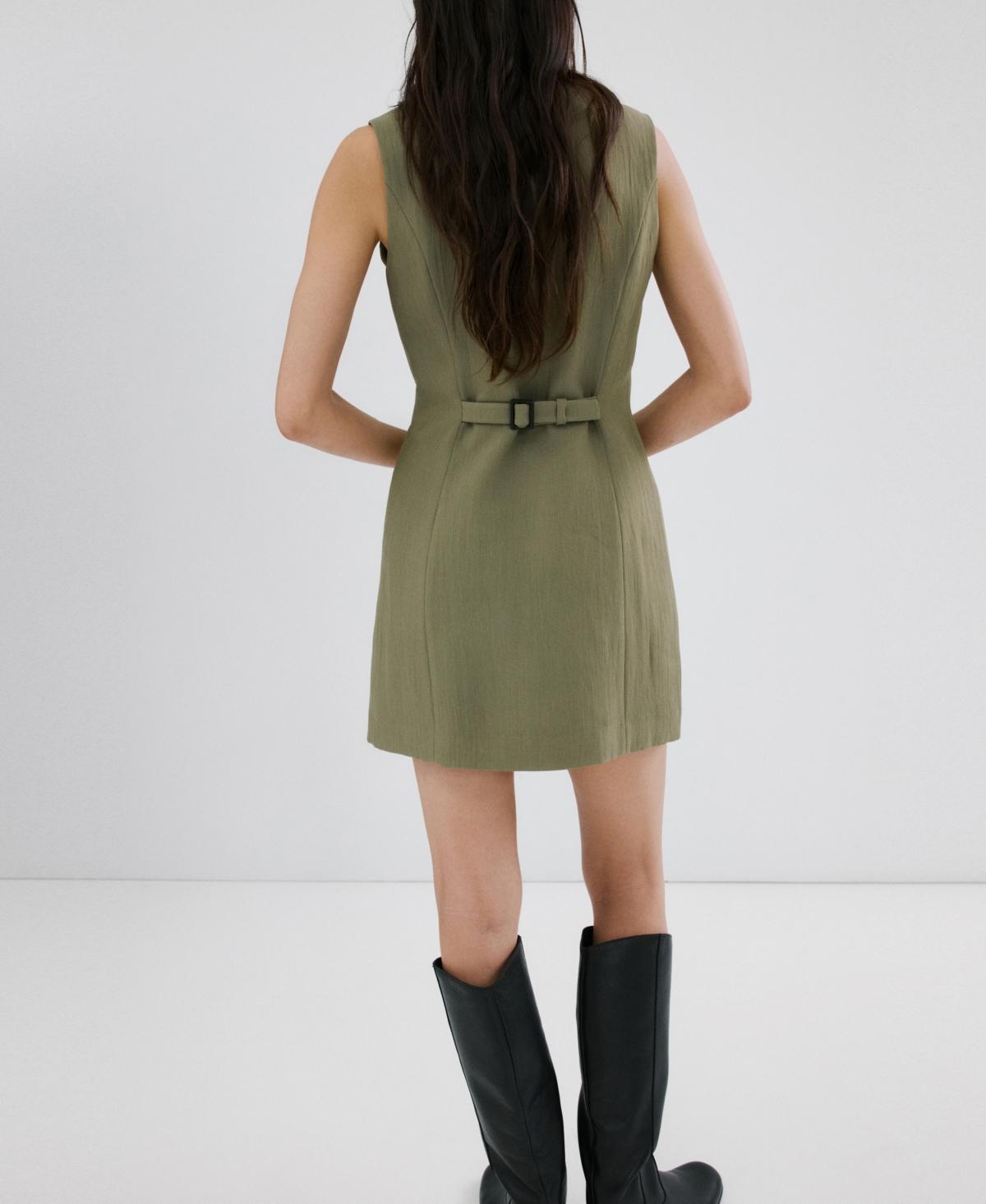 green emerald velvet dress MANGO. Short green dress Tm – Hibuy market