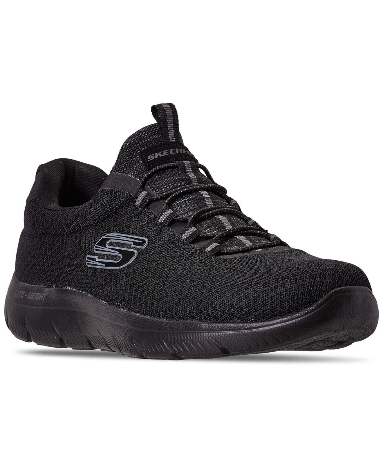 Skechers Synthetic Summits Slip-on Athletic Training Sneakers From ...