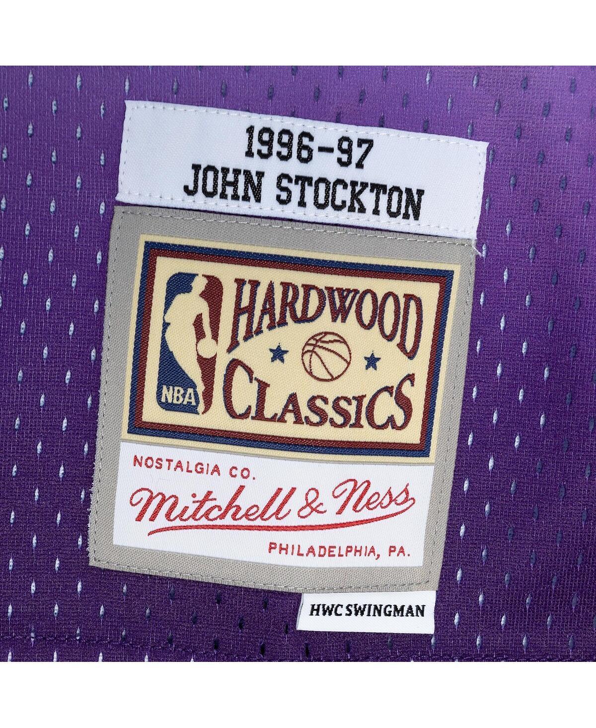 Mitchell & Ness Men's Mitchell & Ness John Stockton Purple