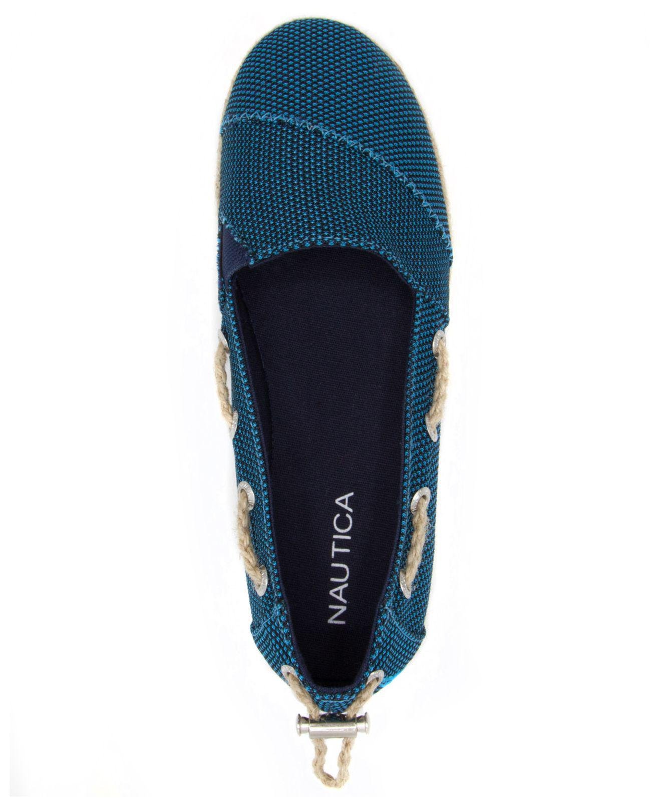 nautica rudder espadrille flats