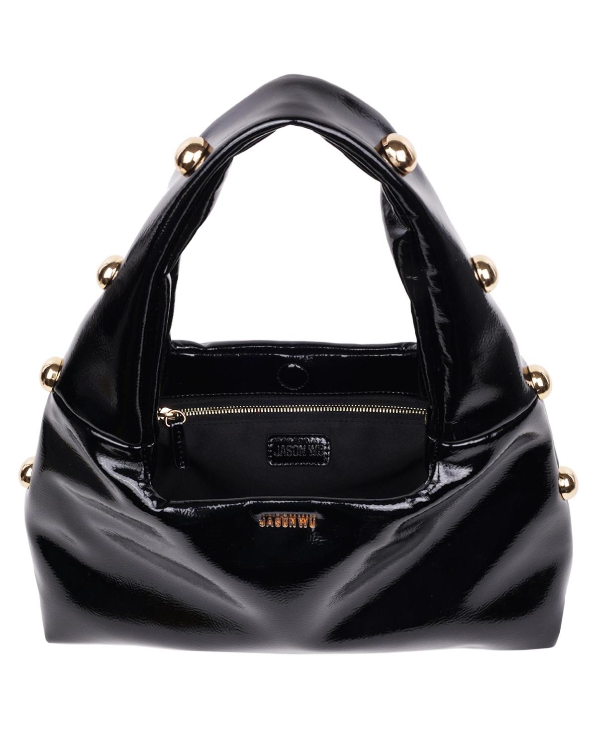 Jason Wu Studded Shoulder Bag in Black | Lyst