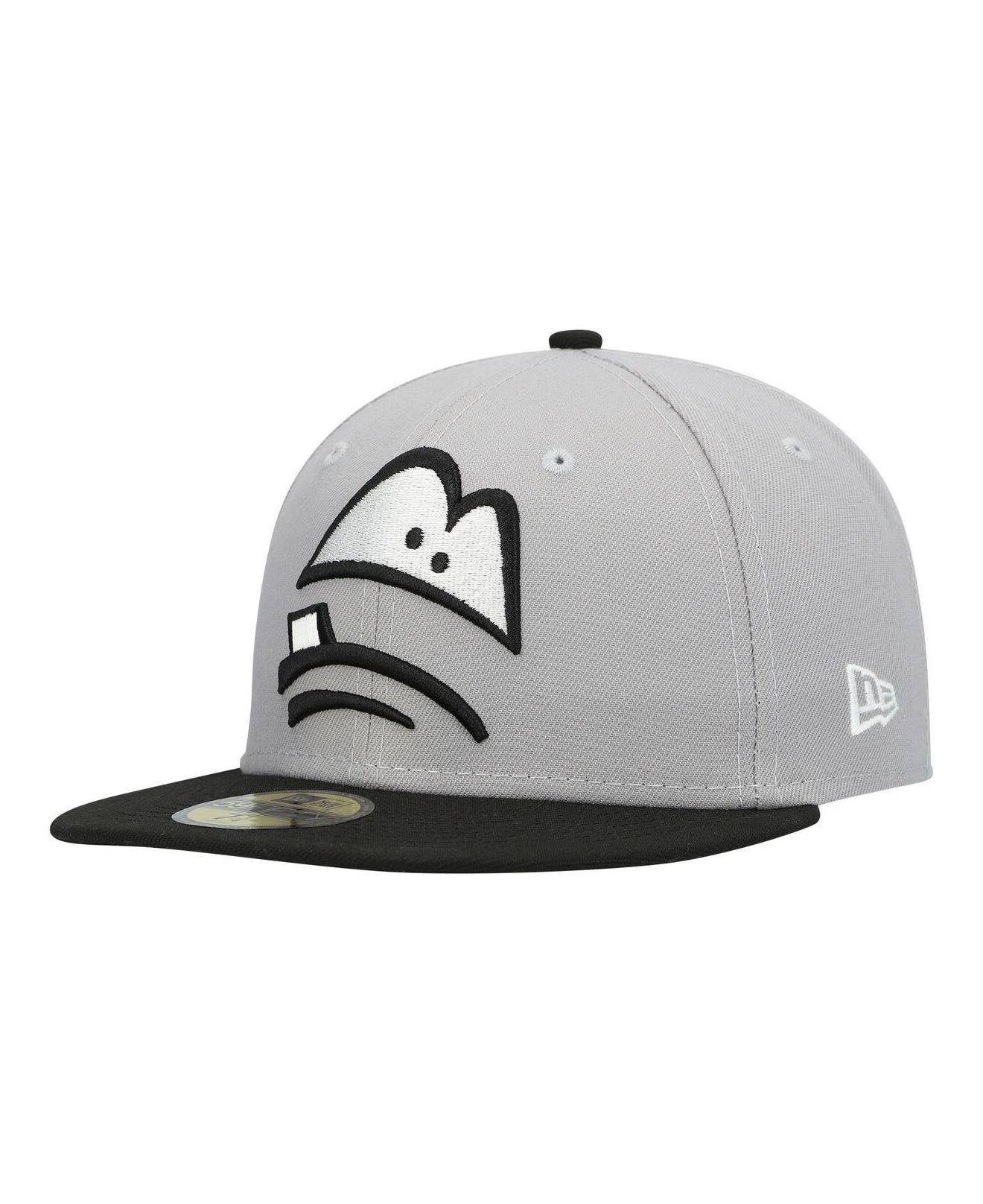 KTZ Gray Lansing Lugnuts Authentic Collection Road 59fifty Fitted Hat