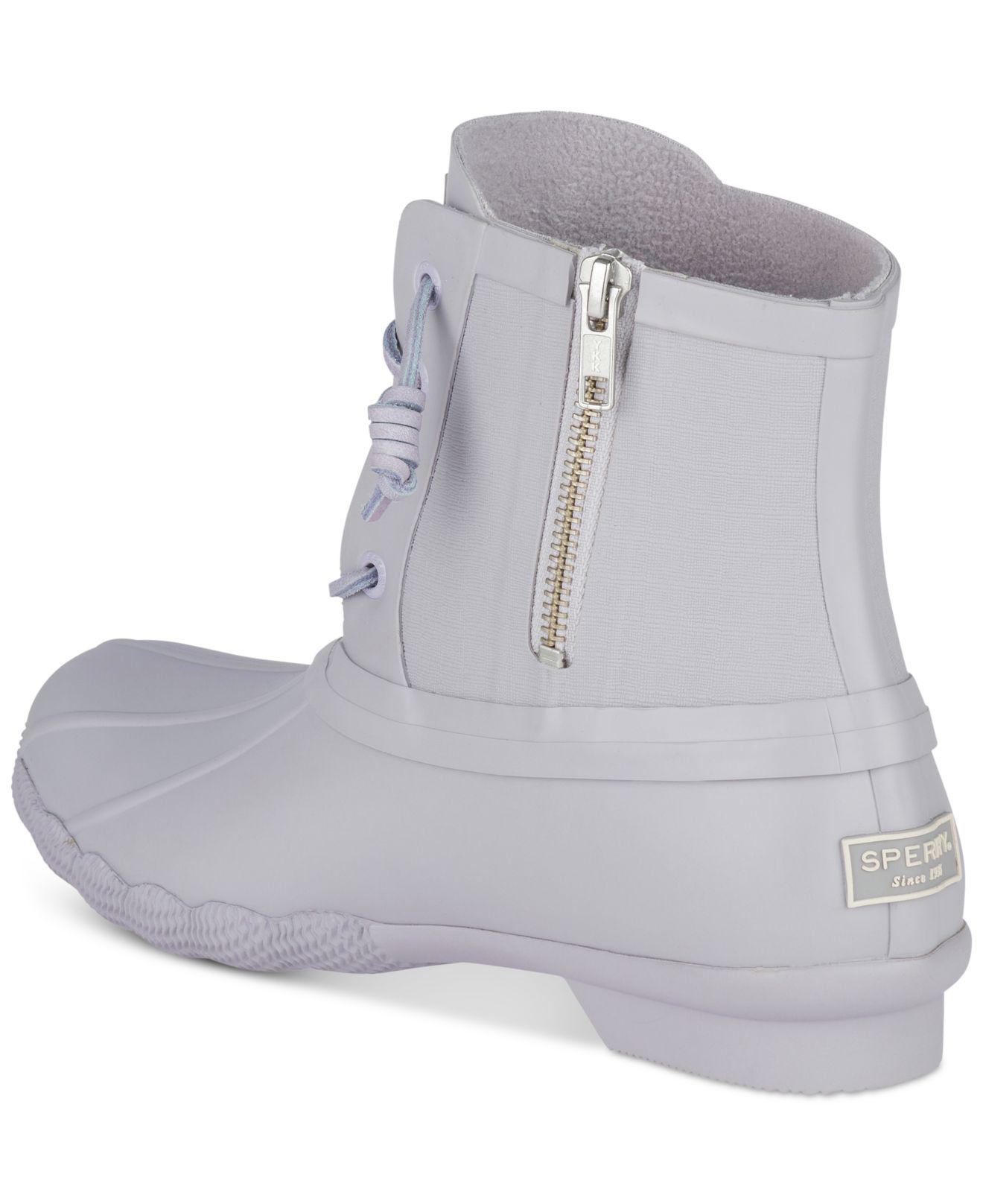 sperry flooded duck boot