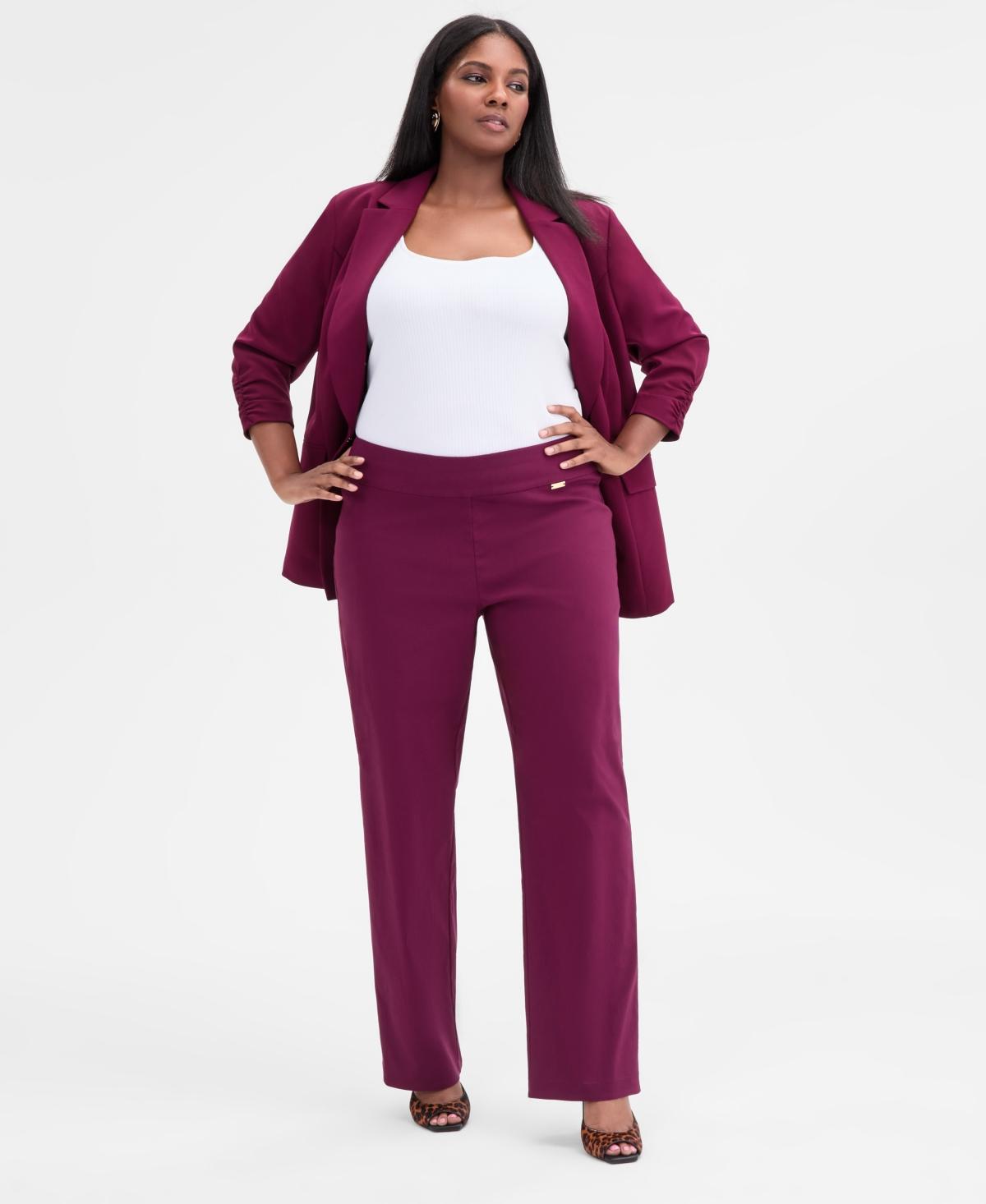 Plus Size Macy's Inc Pull On Pants INC International Concepts