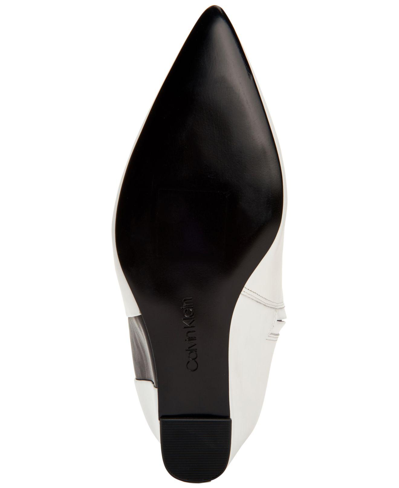 calvin klein yvania booties