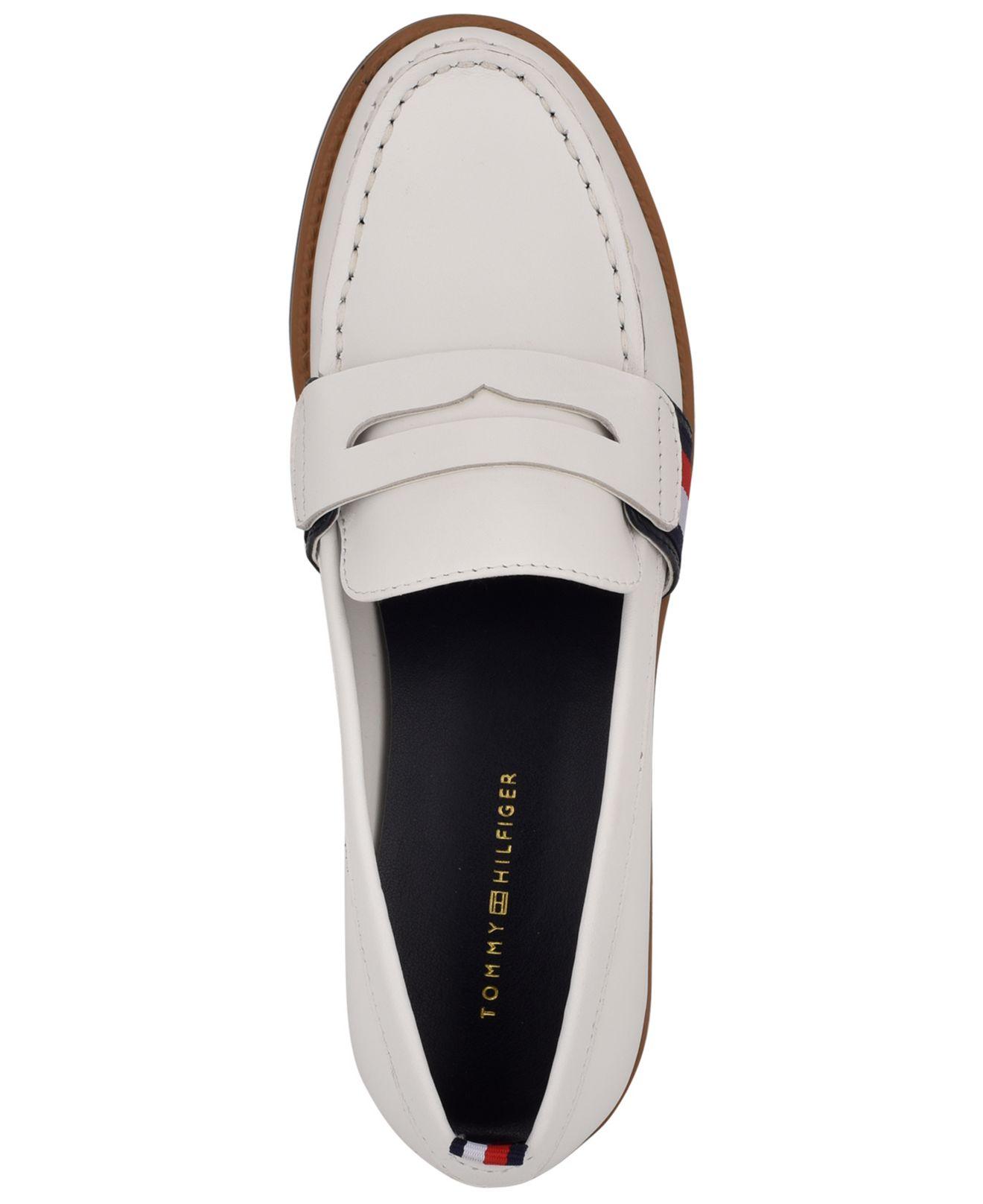 tommy hilfiger karvel loafer flats