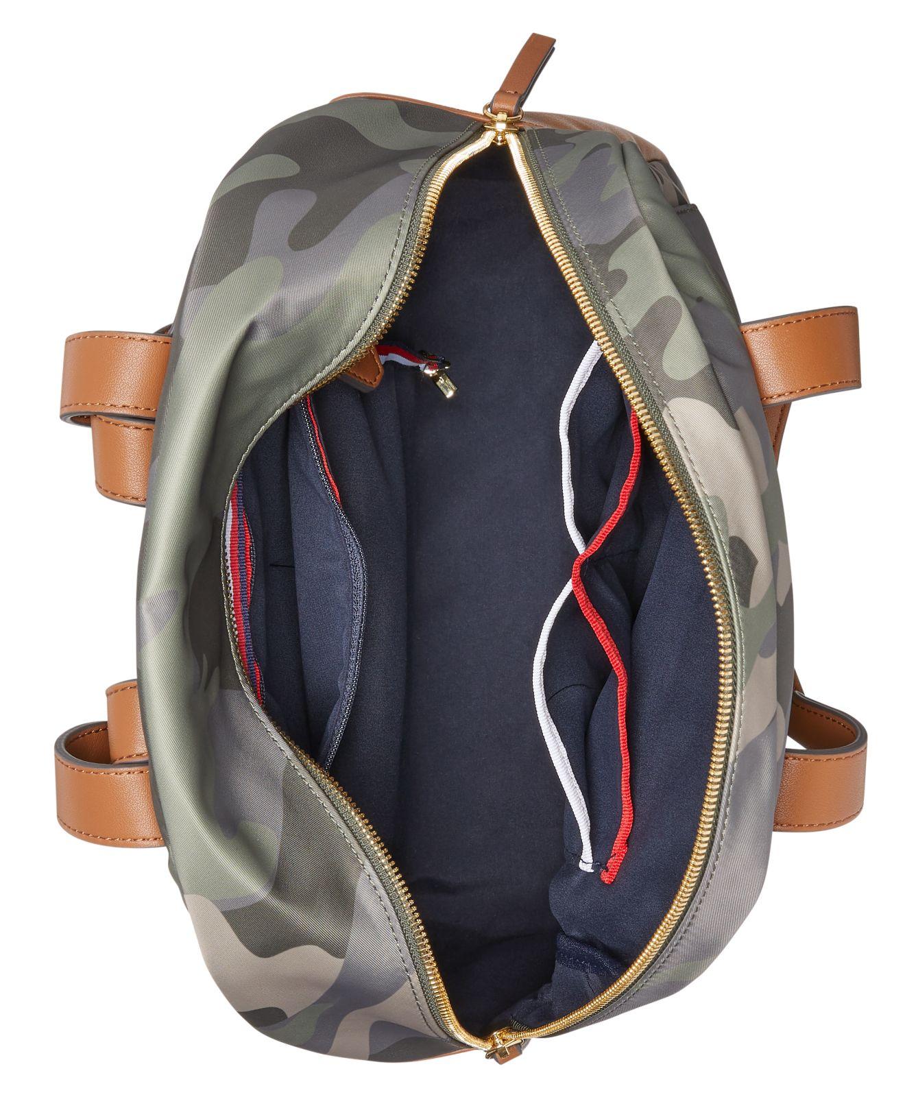 Tommy Hilfiger Synthetic Daniella Camo Backpack in Green Camo (Green) | Lyst