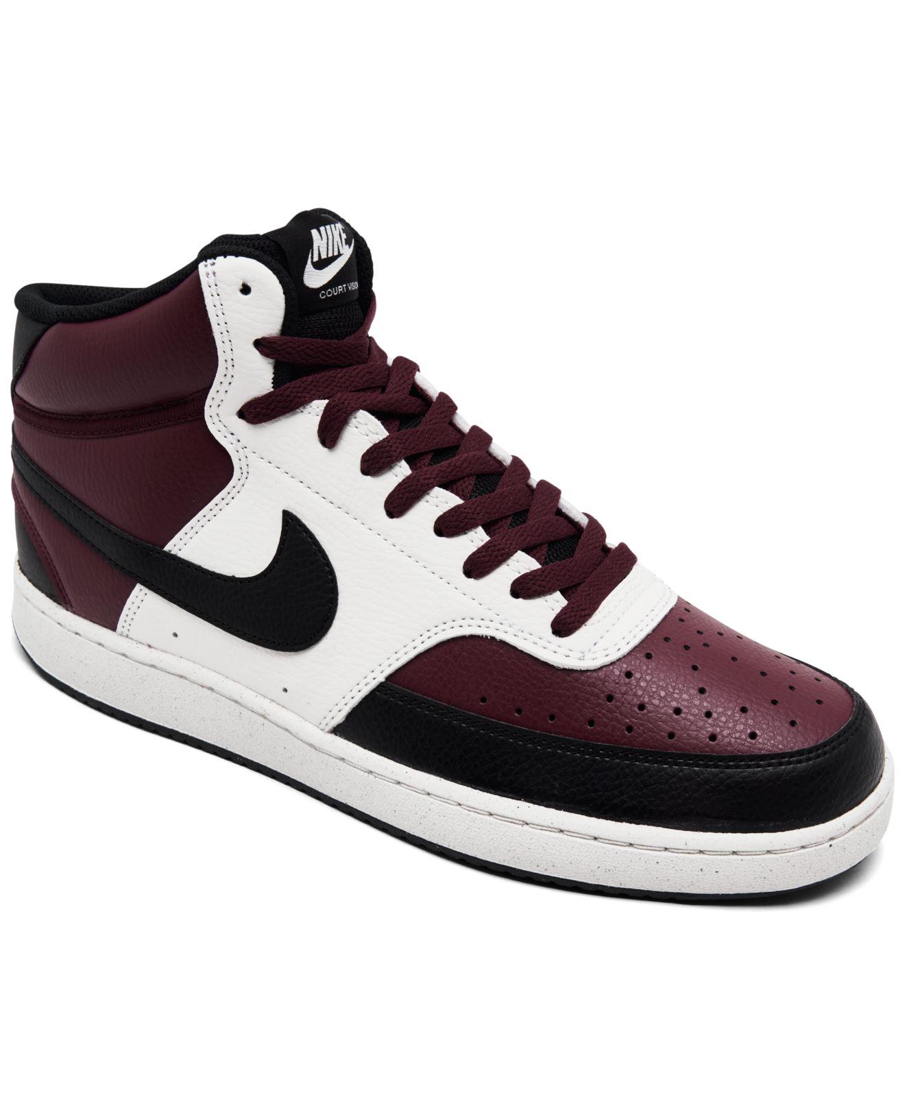Nike Court Vision Mid Next Nature Casual Sneakers From Finish Line in  Purple for Men | Lyst