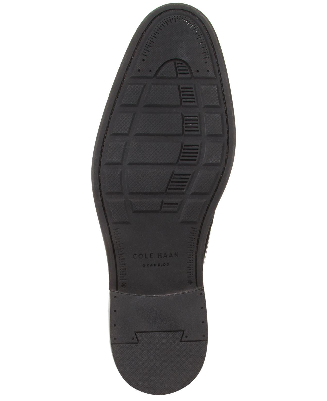 mens black patent loafers