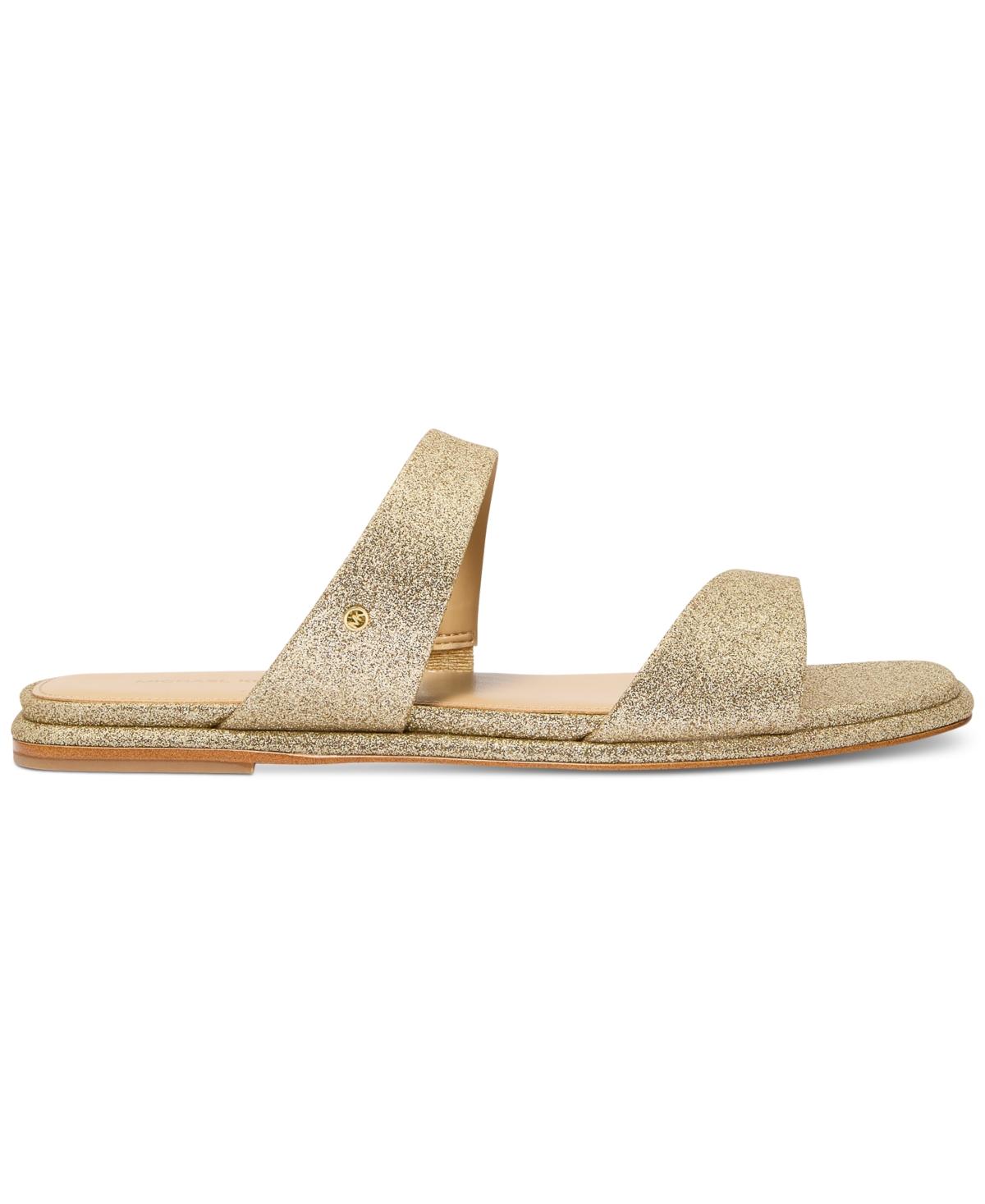 Michael Kors Michael Jaida Sandals in Metallic | Lyst