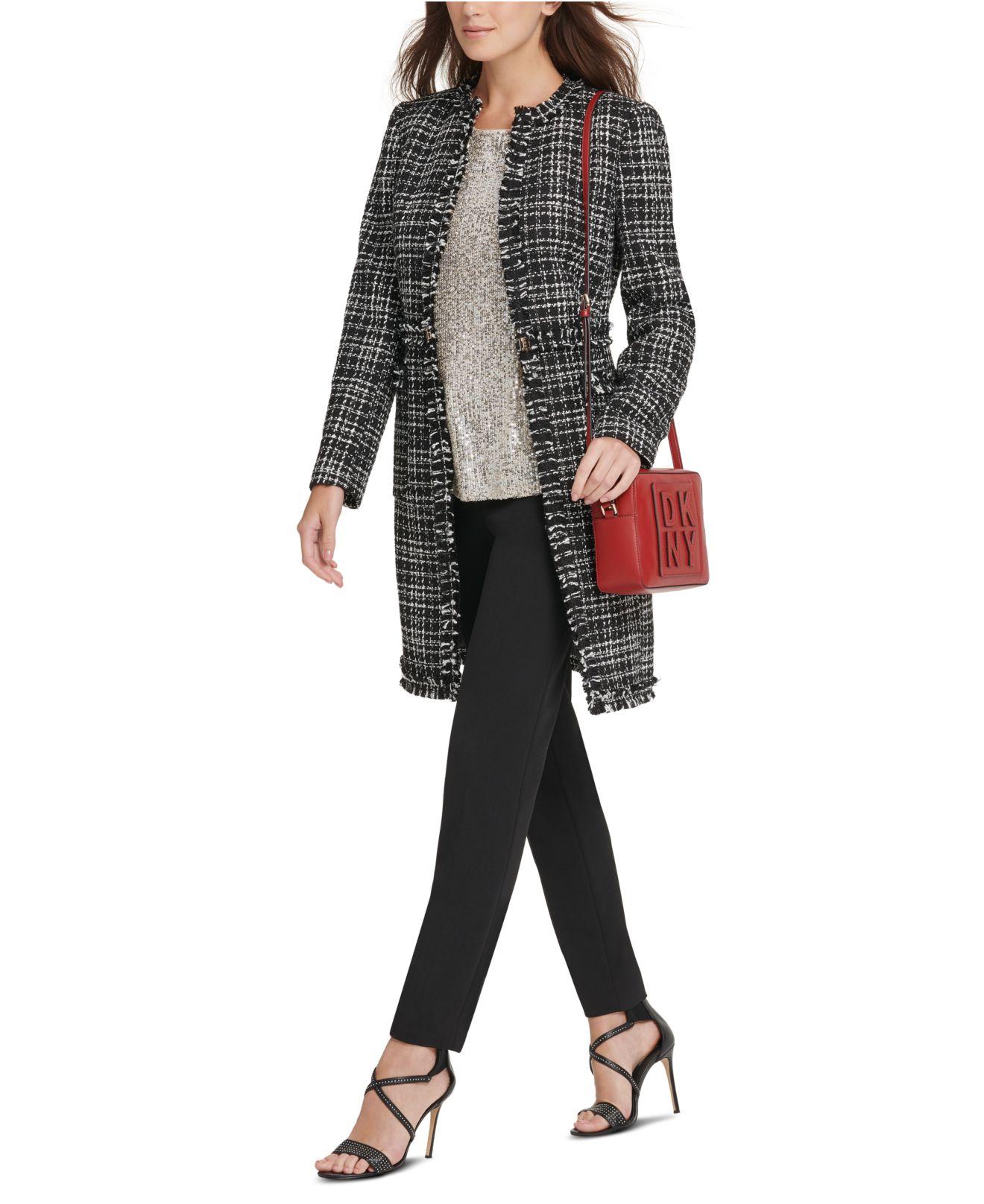 donna karan tweed jacket