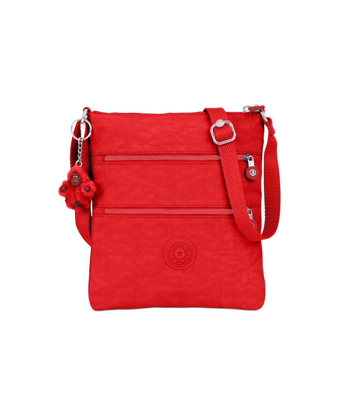 kipling red crossbody