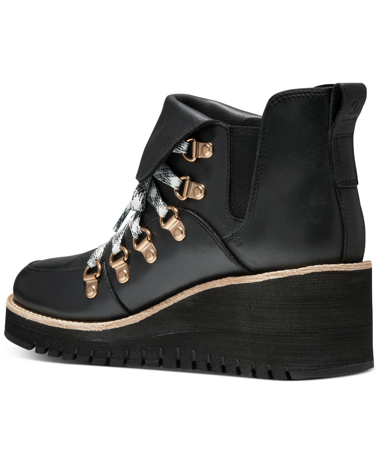 cole haan zerogrand wedge hiker boot