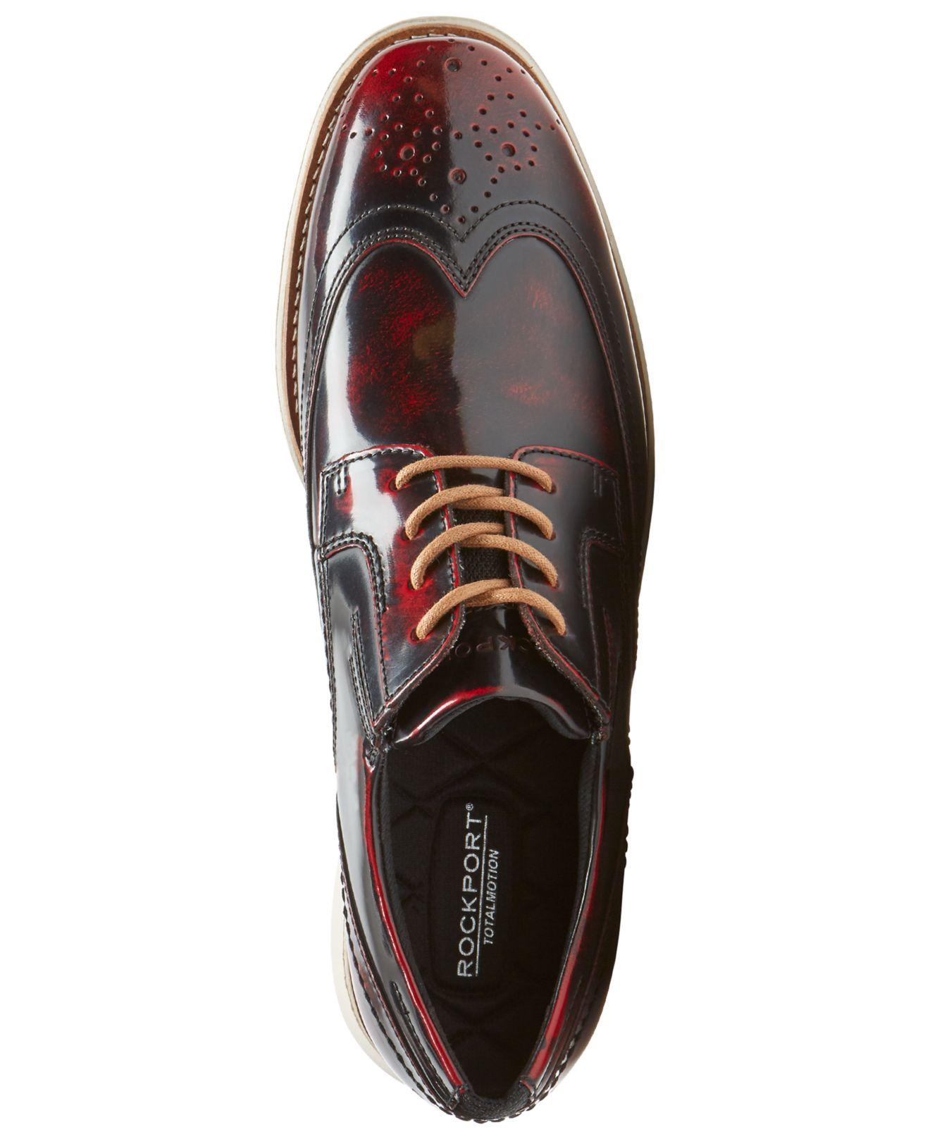 rockport total motion sport wingtip