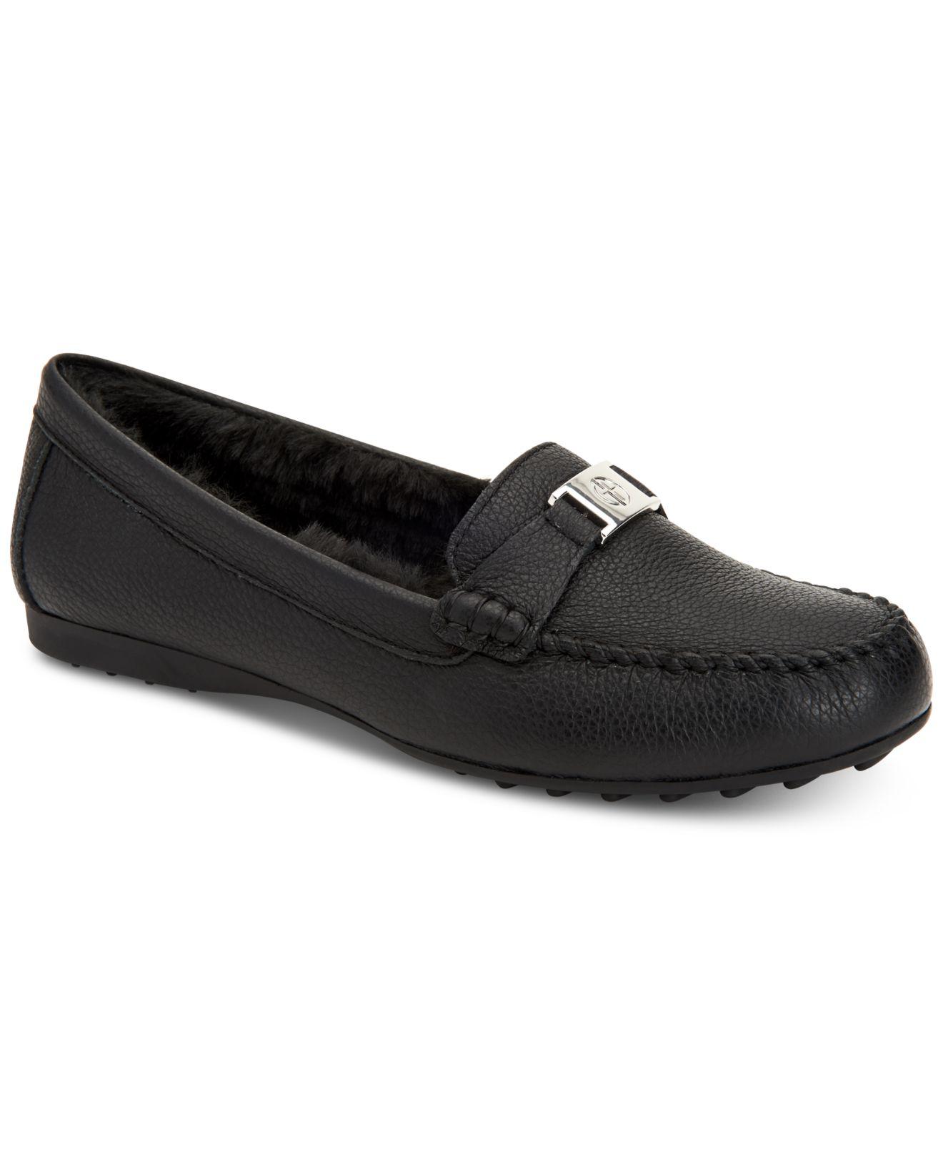 Giani Bernini Dailyn Memory Foam Loafers, Created For Macy's in Black | Lyst