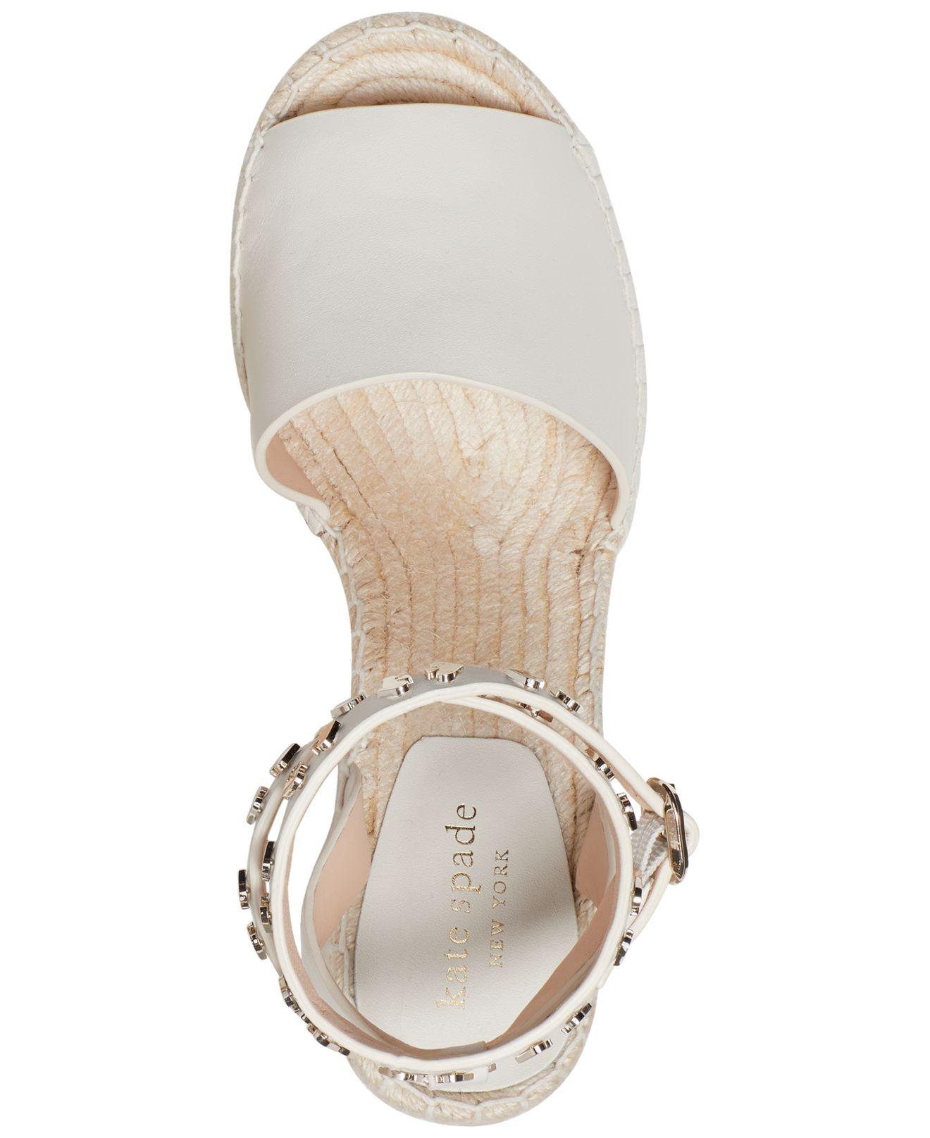 kate spade new york frenchy wedge sandals