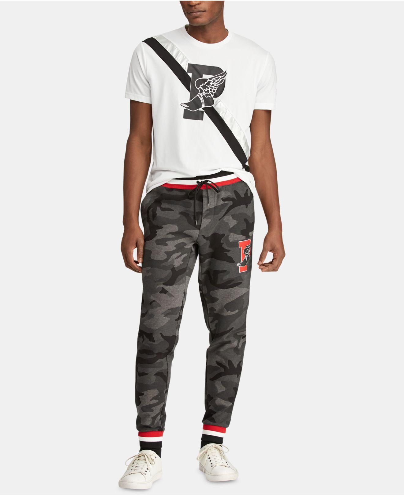 polo ralph lauren camo joggers