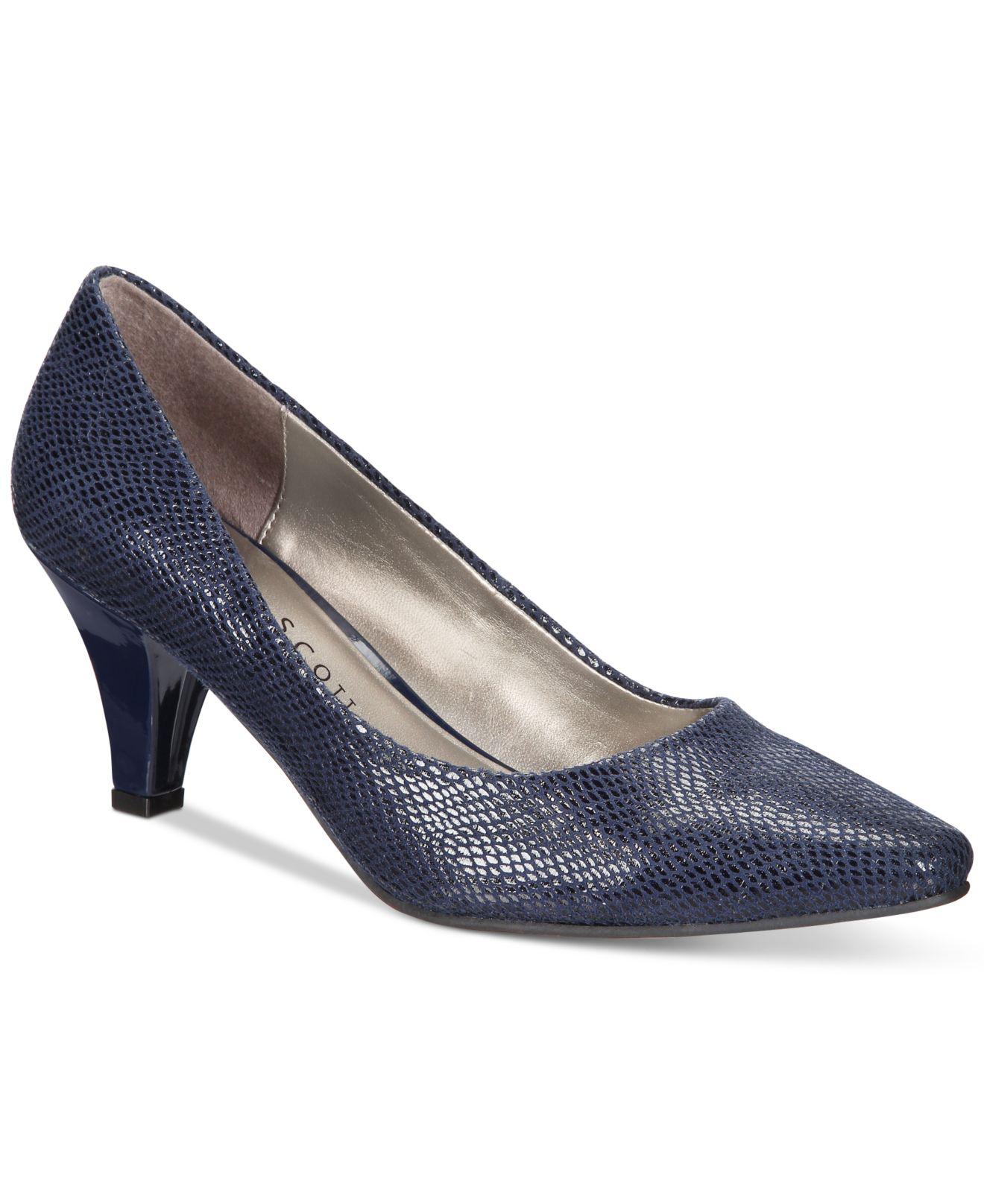 Karen Scott Meaggann Pumps, Created For Macy's in Navy (Blue) - Lyst