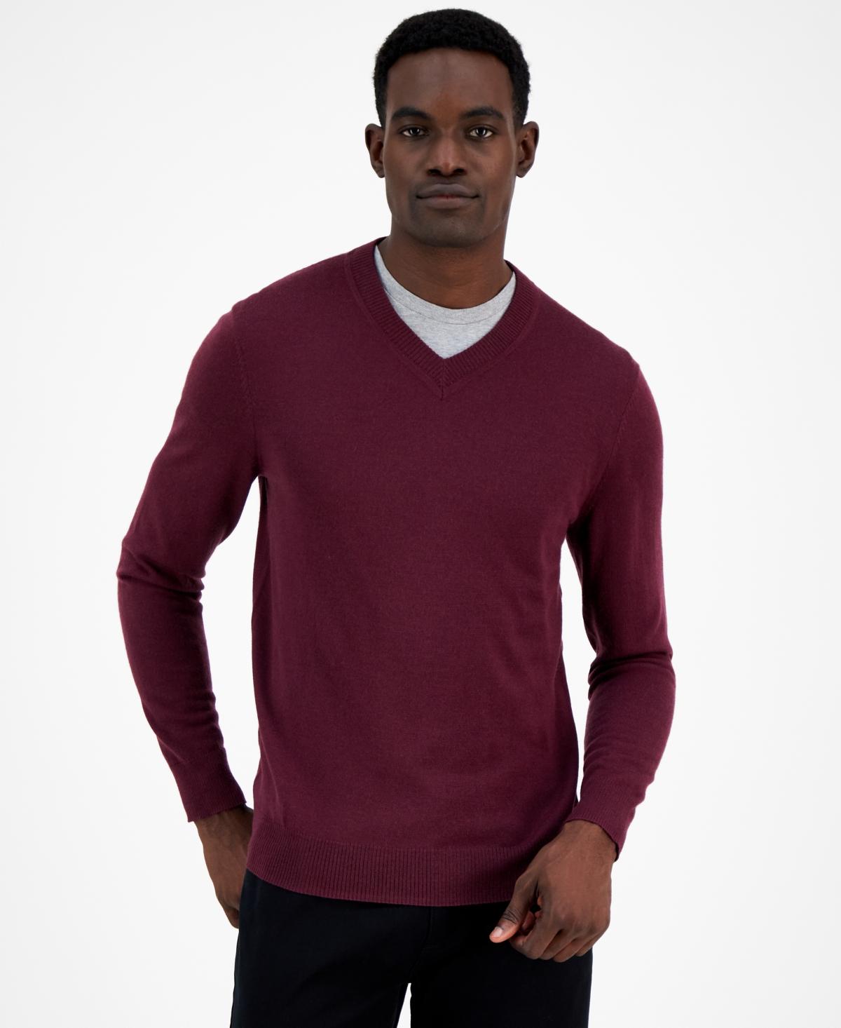 Alfani v neck sweater deals