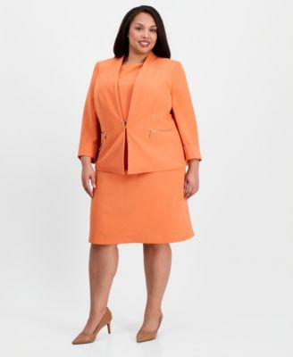 slim fit dress slacks Plus-Size Simple And Modern Sheath Gown With Overskirt