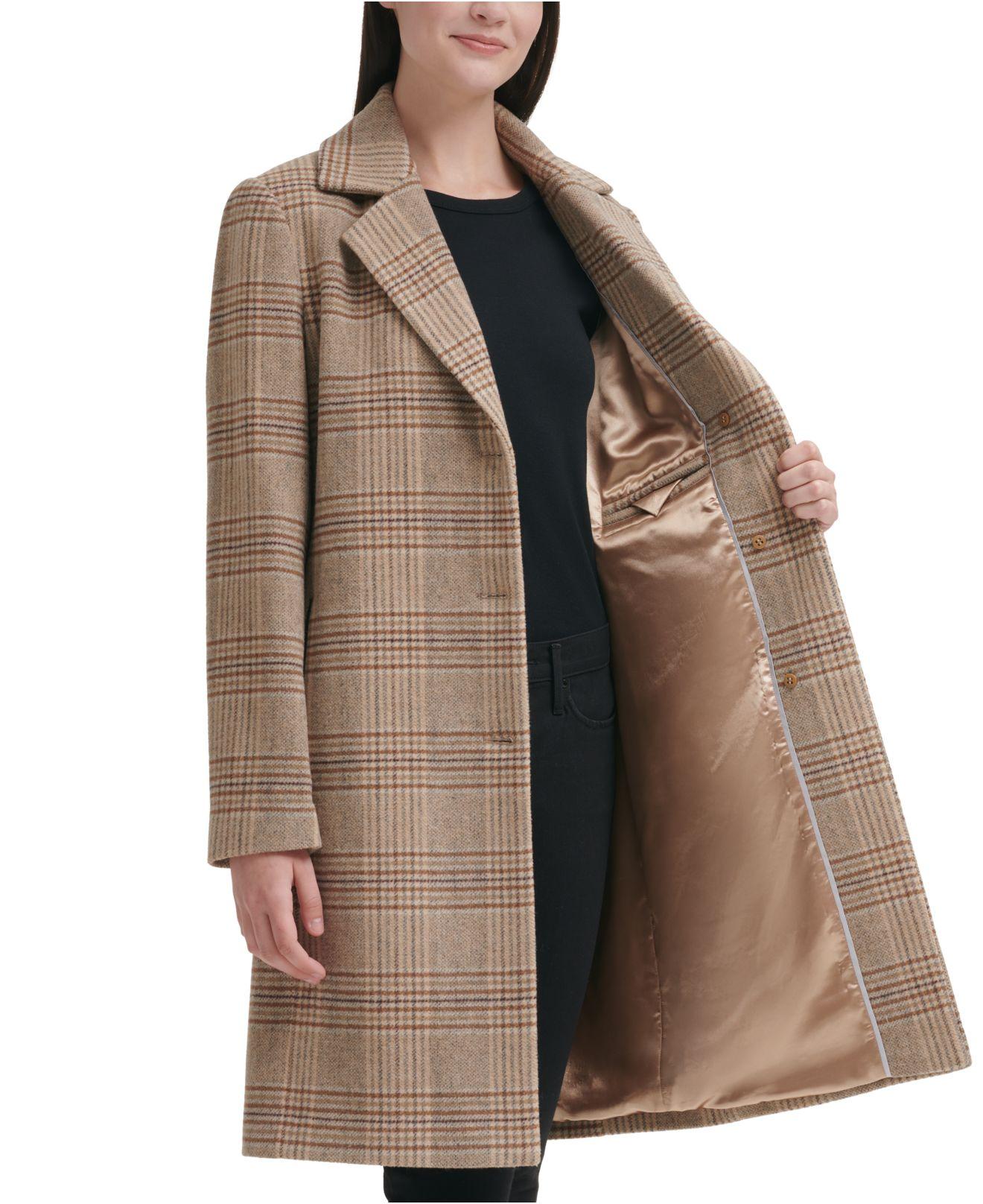 dkny petite coat