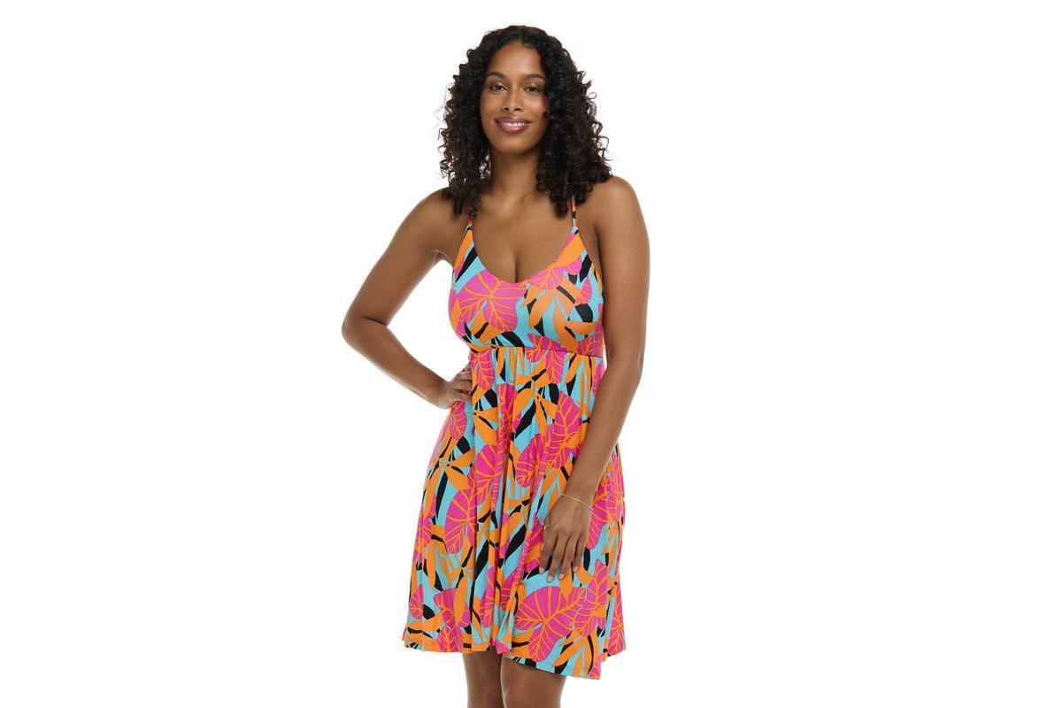 April Swim Cover-Up Dress - Black - Body Glove