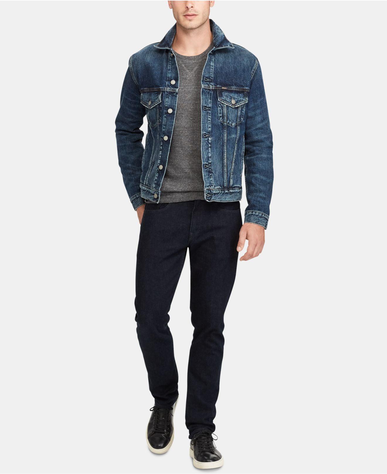 Polo Ralph Lauren Faded Denim Trucker 