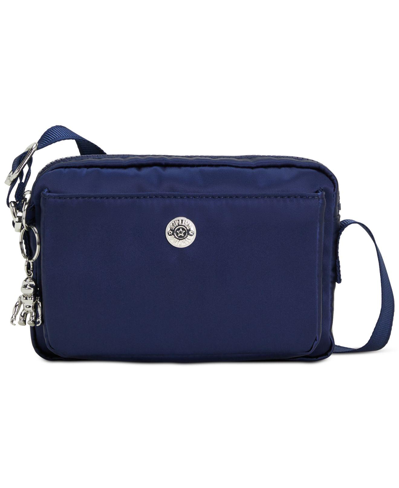 Kipling Abanu Mini Zip-top Crossbody Bag in Blue | Lyst