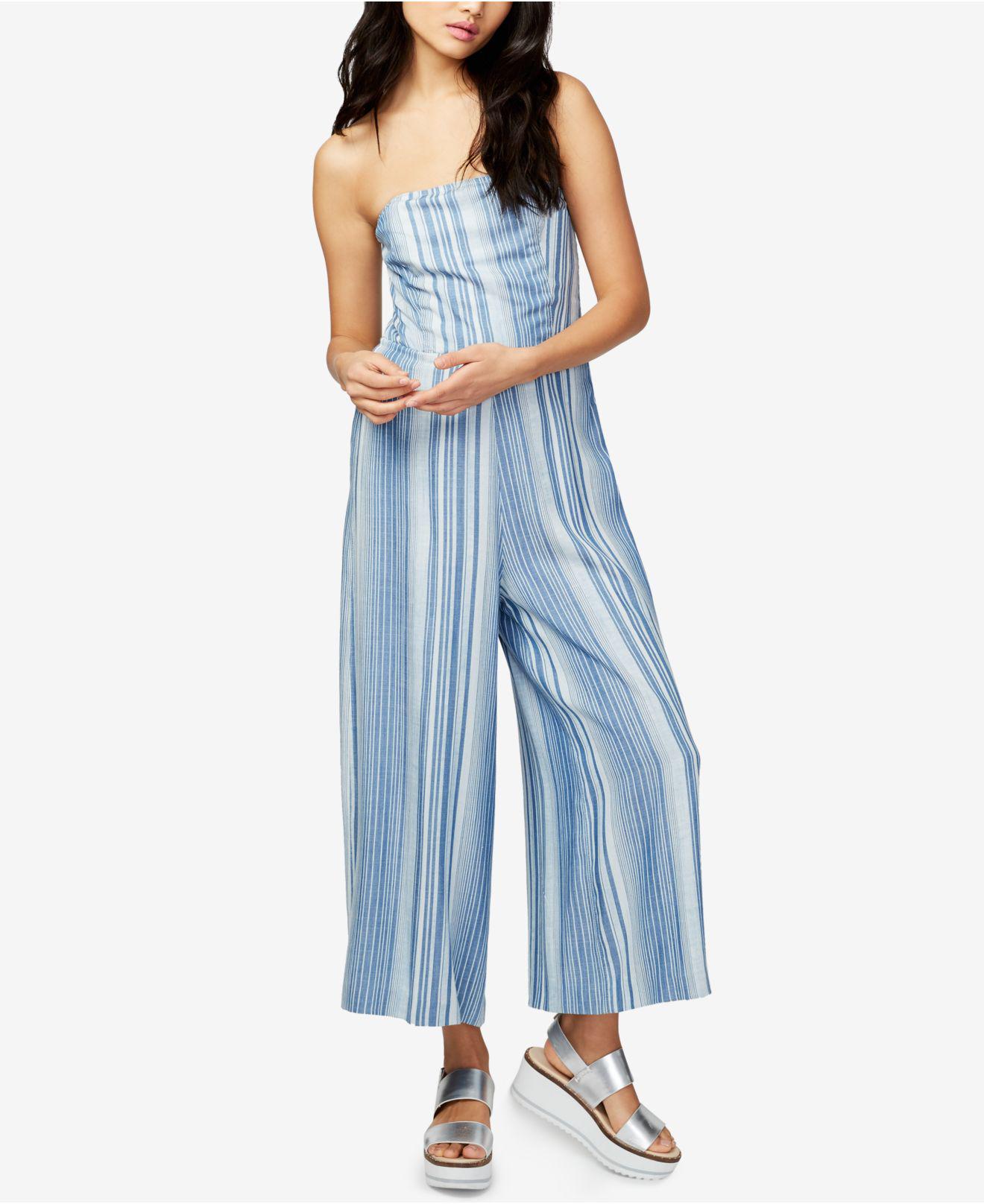 rachel roy striped jumpsuit