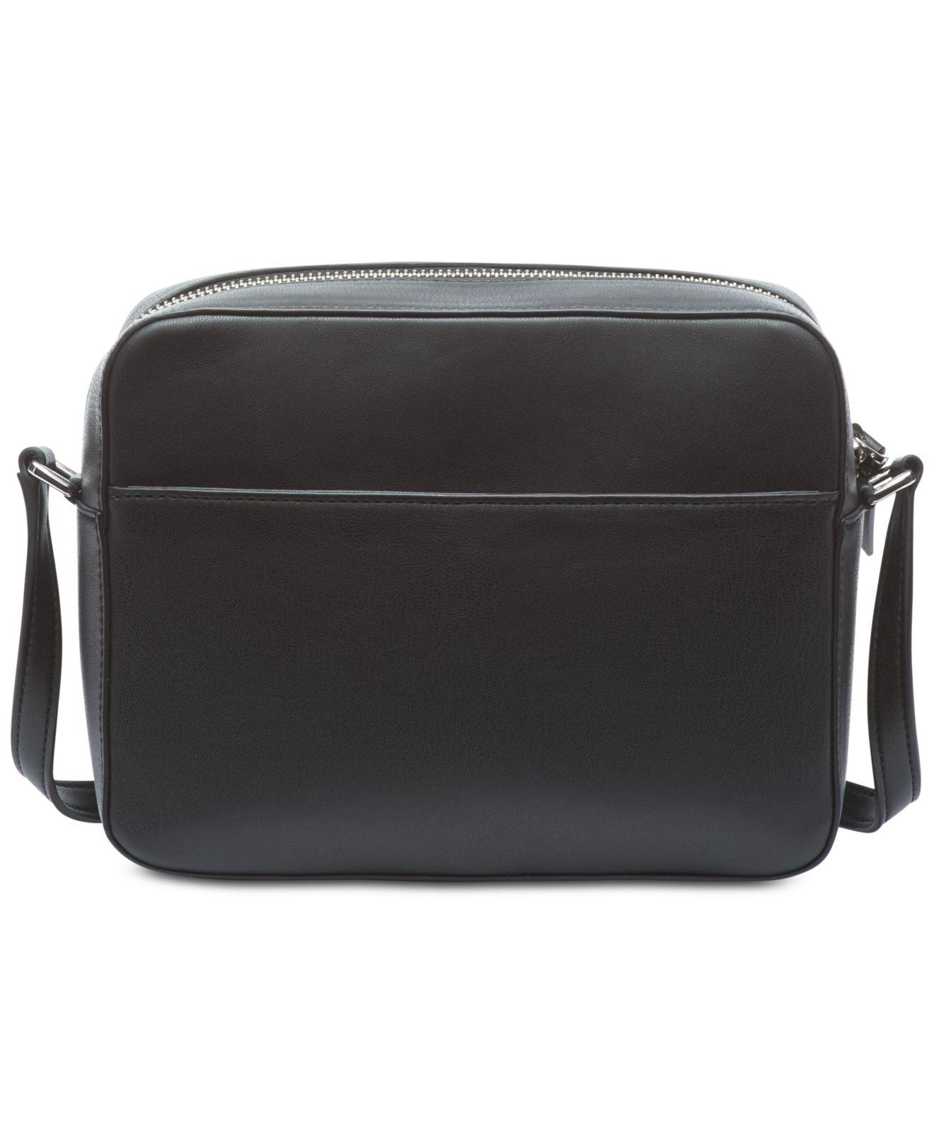 dkny tilly stacked logo camera bag