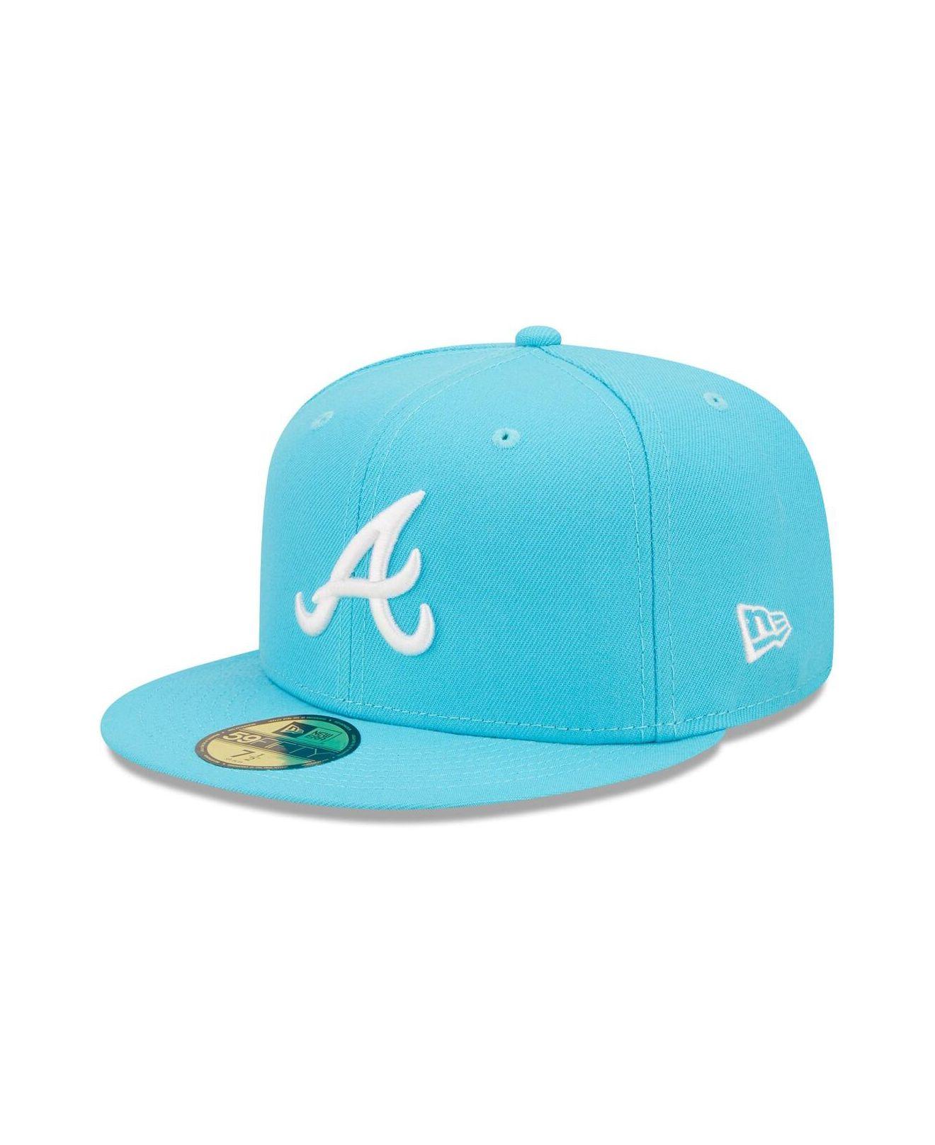 Men's New Era Green/Red Atlanta Braves 1972 MLB All-Star Game Cyber Highlighter 59FIFTY Fitted Hat