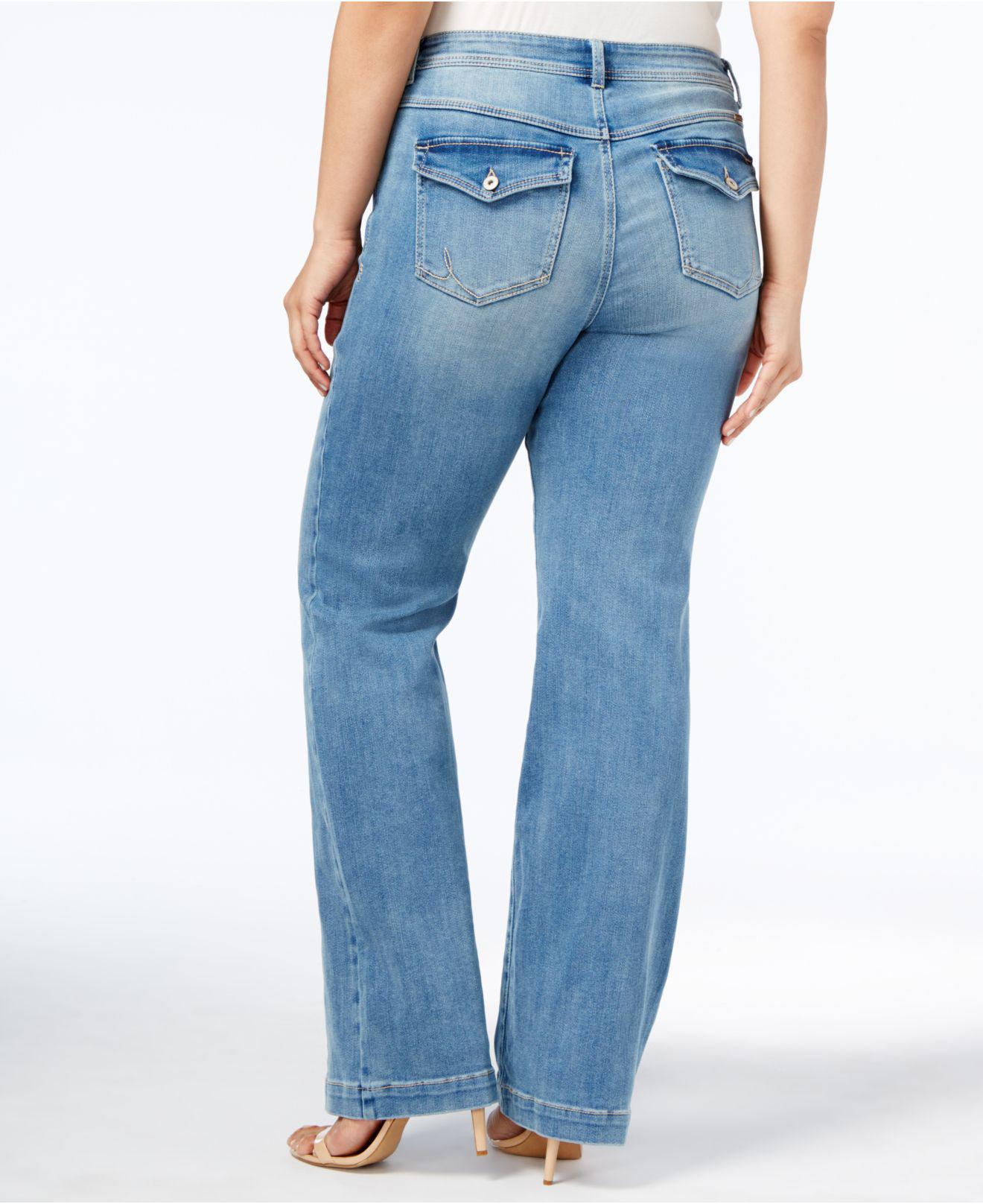 inc plus size bootcut jeans