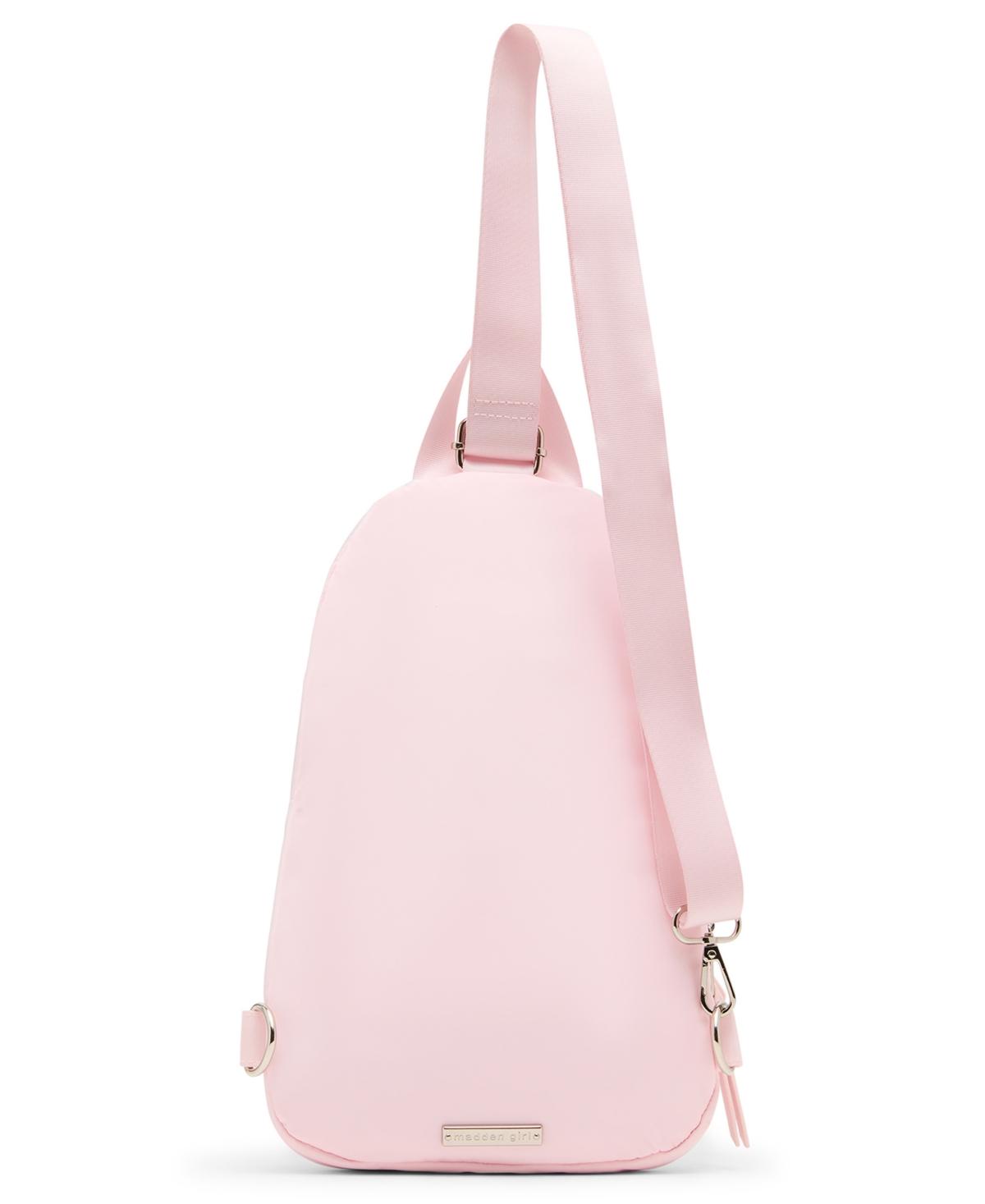 Madden Girl - Crossbody tas met rits aan de voorkant in zwart | ASOS