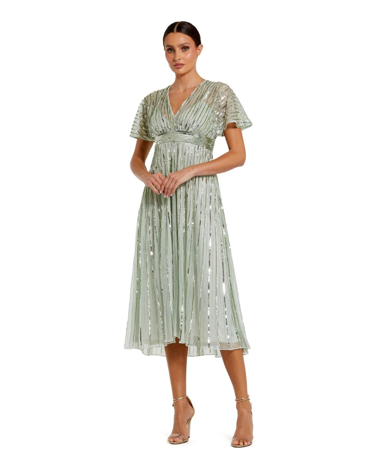 hunter green dress plus size Makes Me Want to Skip Tiered Dress in Hunter Green – Charming Charlie main image 1