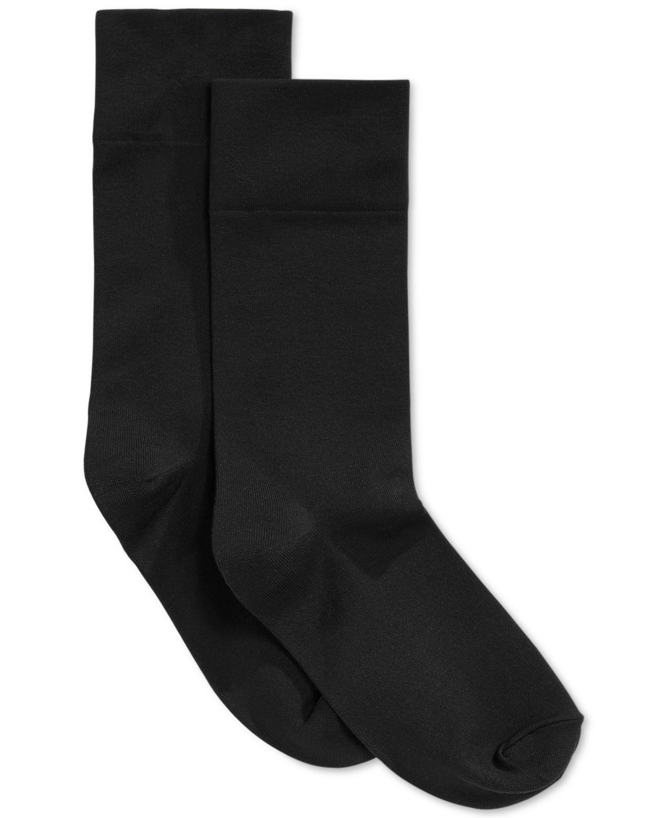 Hue Denim Ultra Smooth Socks in Black Lyst