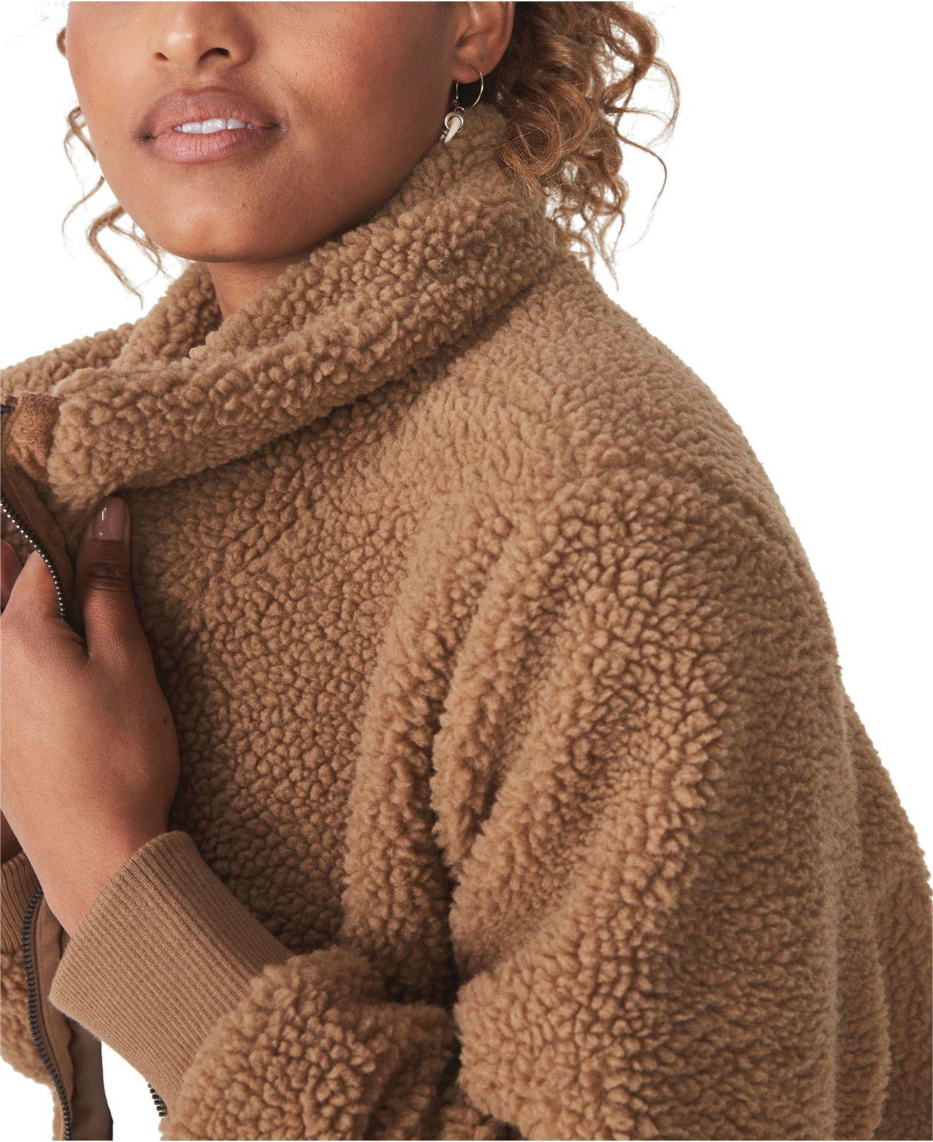 cotton on teddy jacket