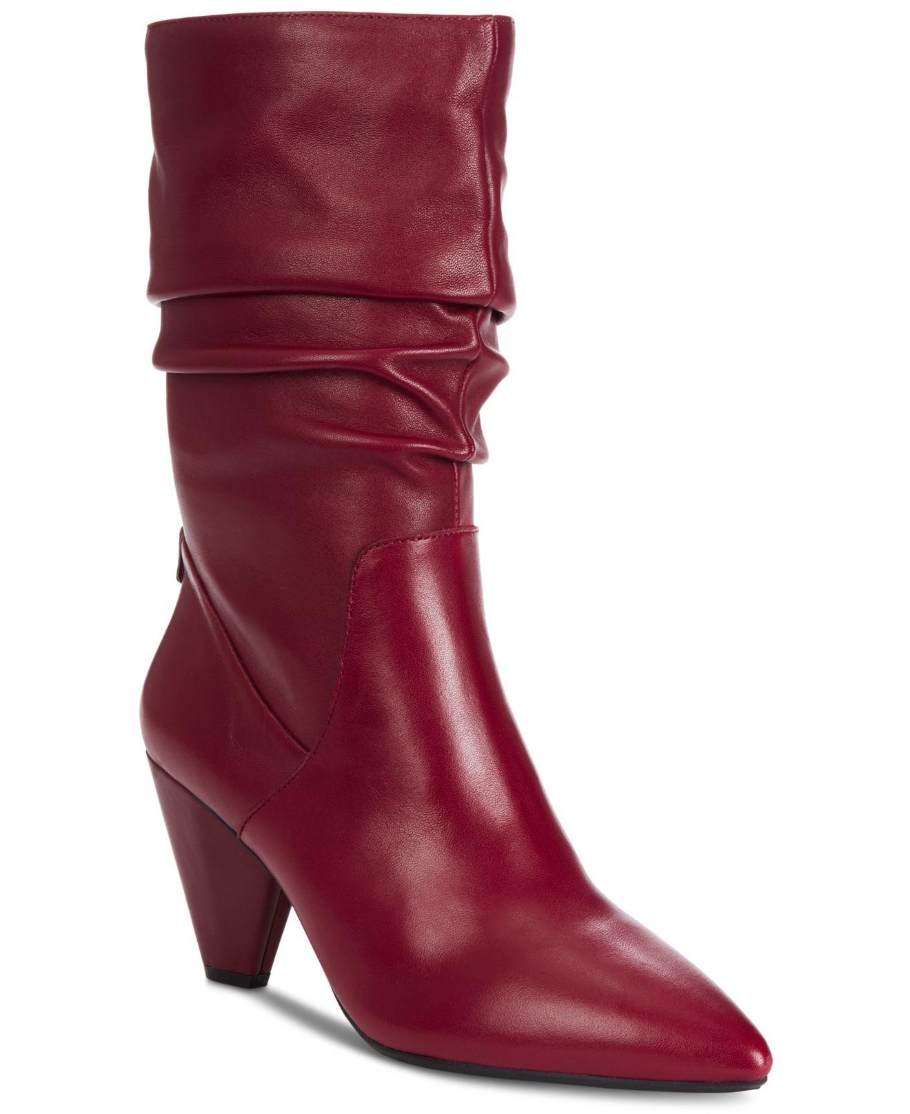 anne klein leather boots