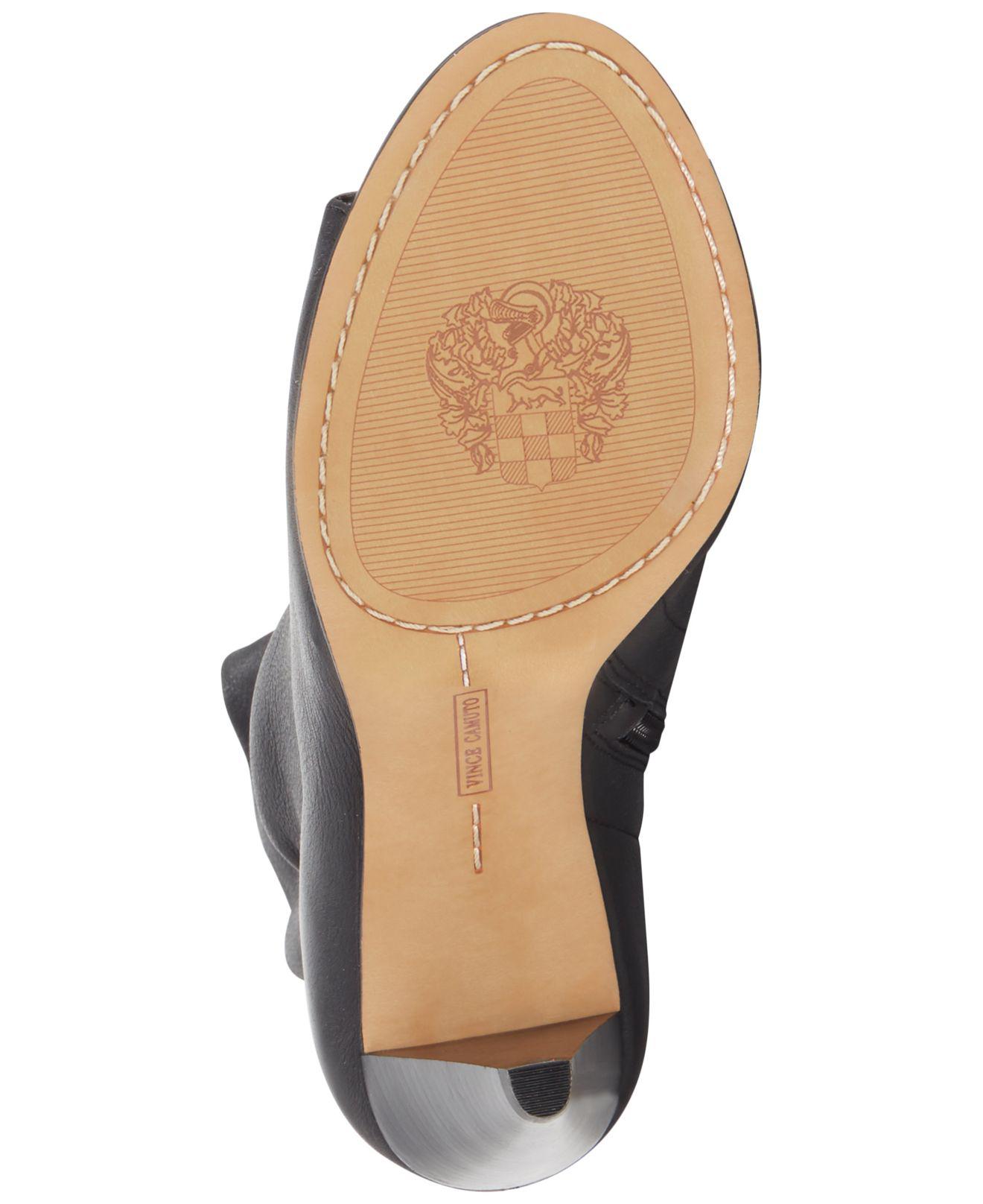 vince camuto cone heel bootie
