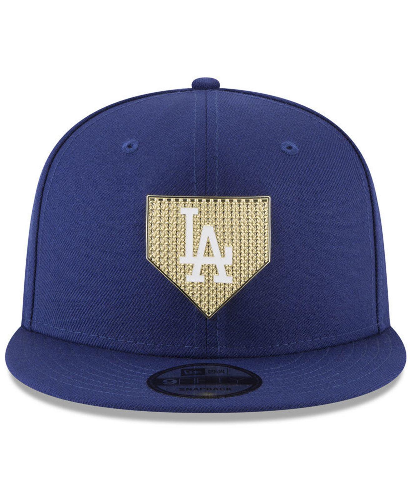 blue dodgers snapback