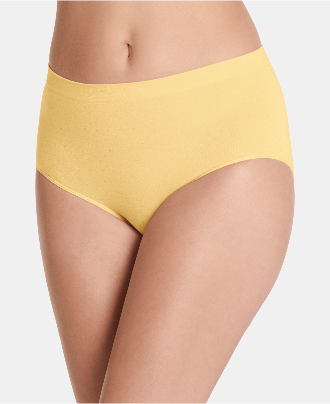 Jockey Cotton Women's Seamfree Breathe Brief Underwear, Also Available