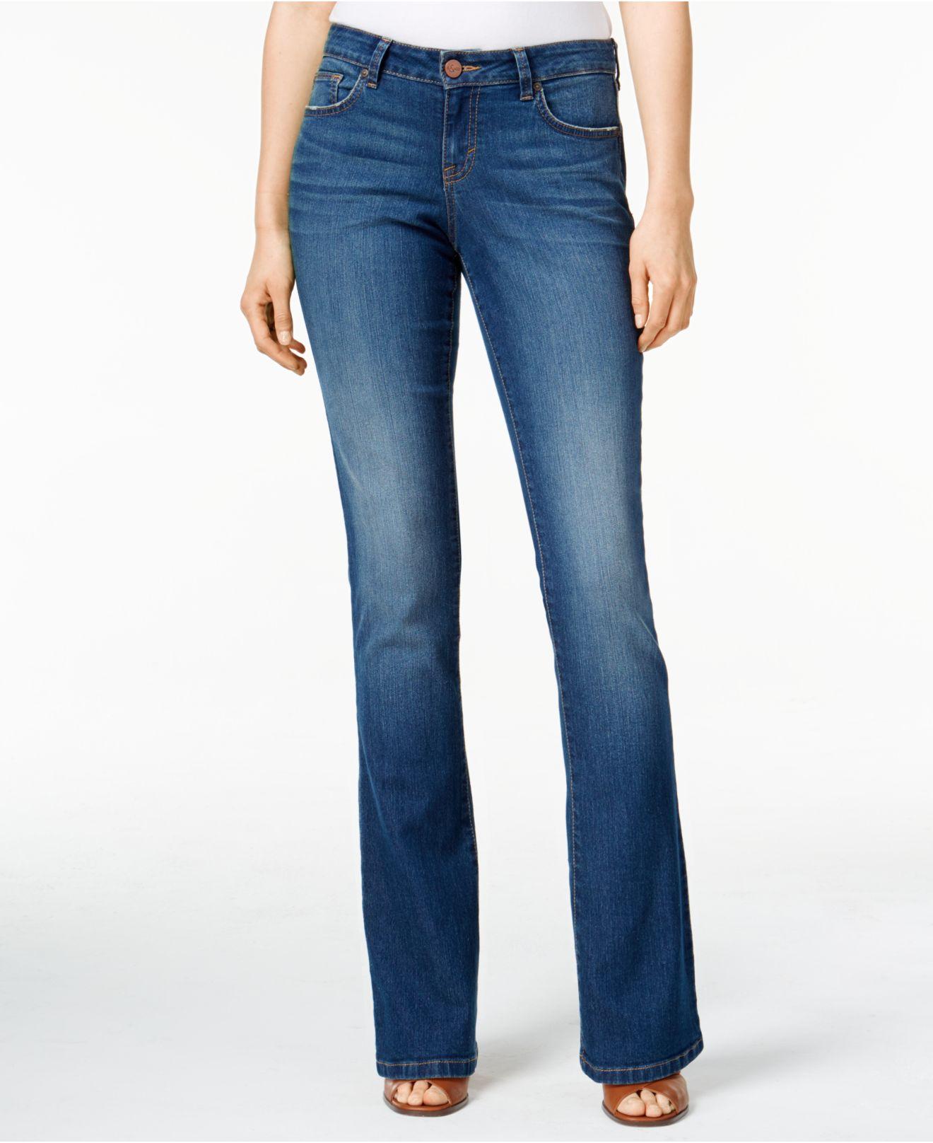 Denim . Curvy-fit Bootcut Jeans 