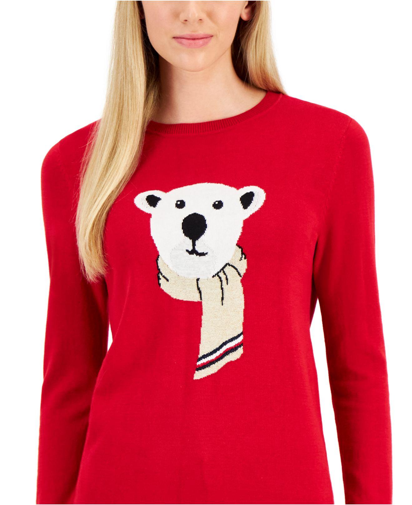 Tommy hilfiger polar bear sweater Clearance