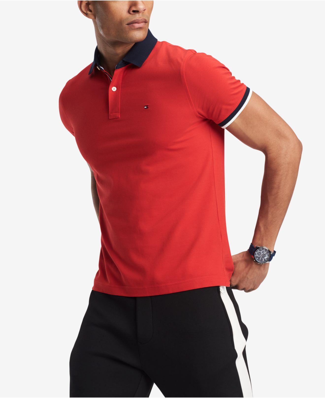 tommy hilfiger custom fit coupe sur mesure shirt