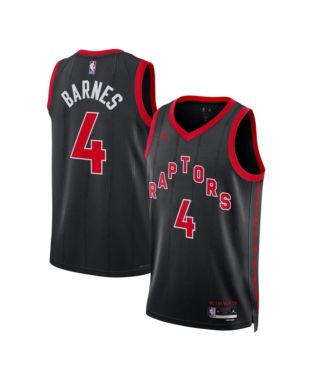 Nike Brand Scottie Barnes Black Toronto Raptors 2022/23 Replica ...