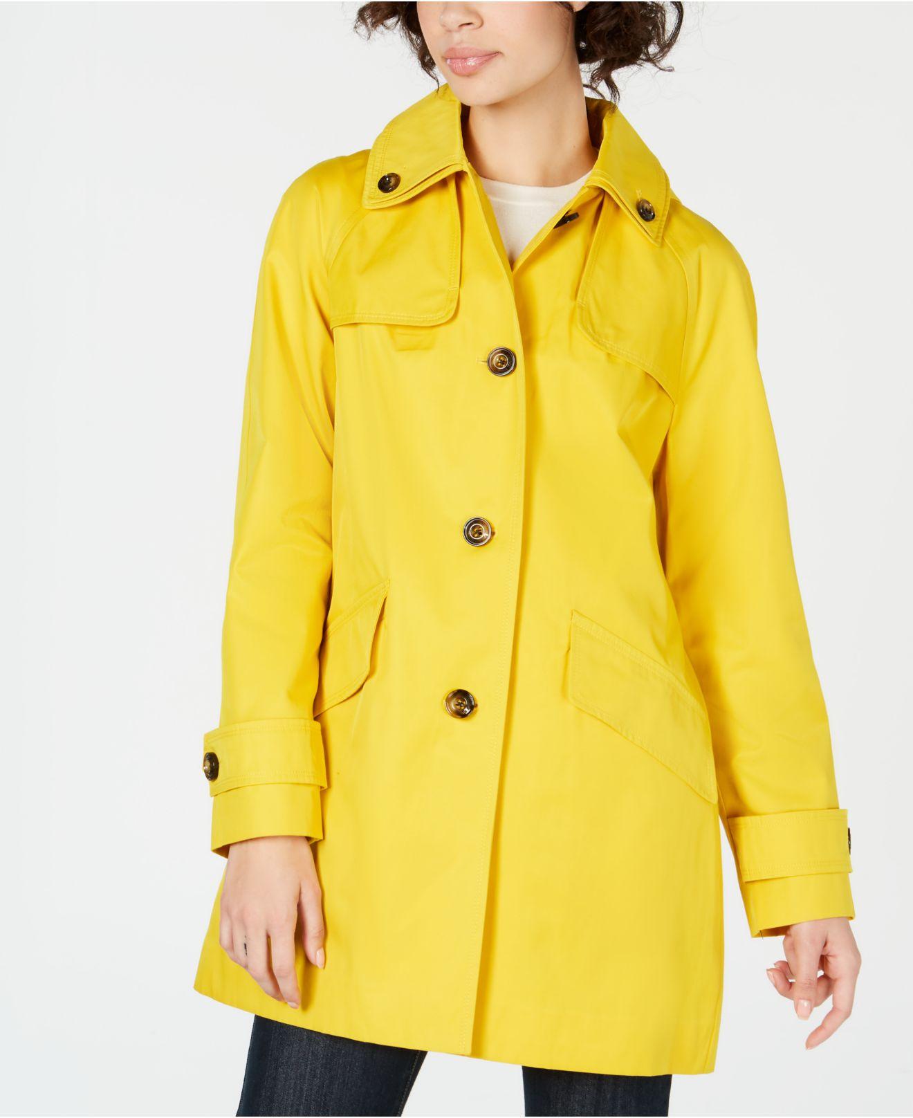 petite raincoats macys