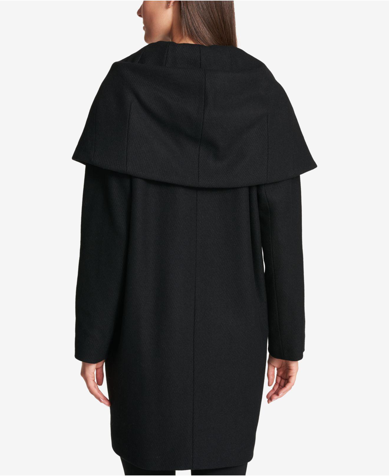 DKNY - big shawl collar coat