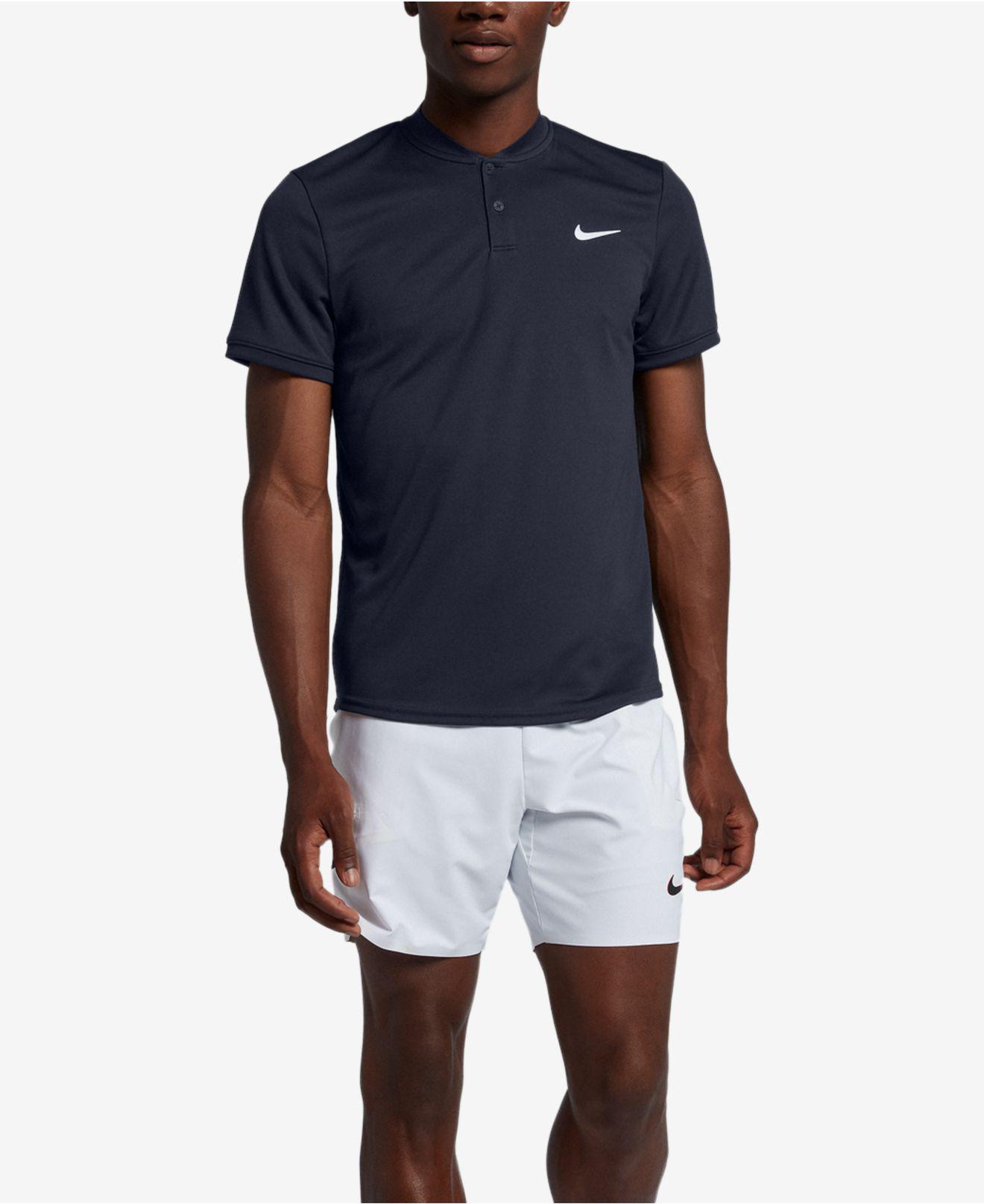 nike court dry blade polo