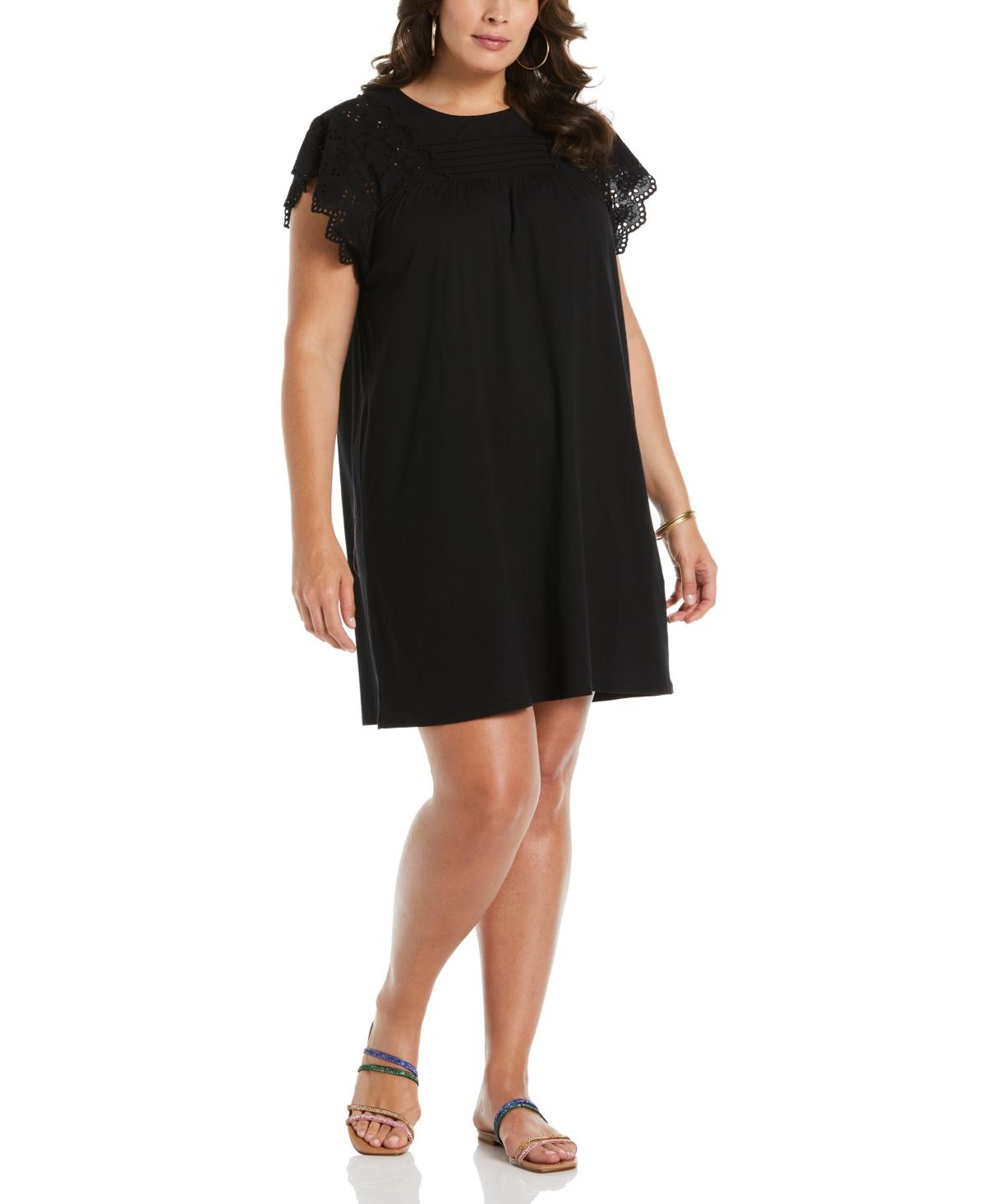 lace fit & flare dress Fit-and-Flare Dress With Detached Train